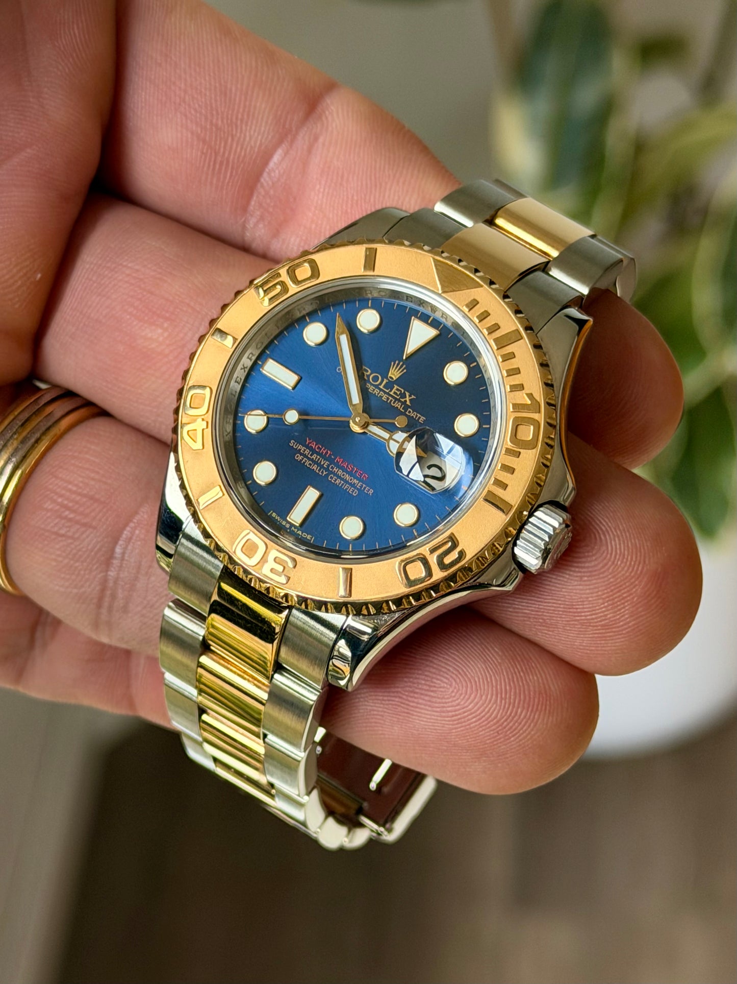 2008 Rolex Yacht-Master 16623 | Blue Dial | Full Set