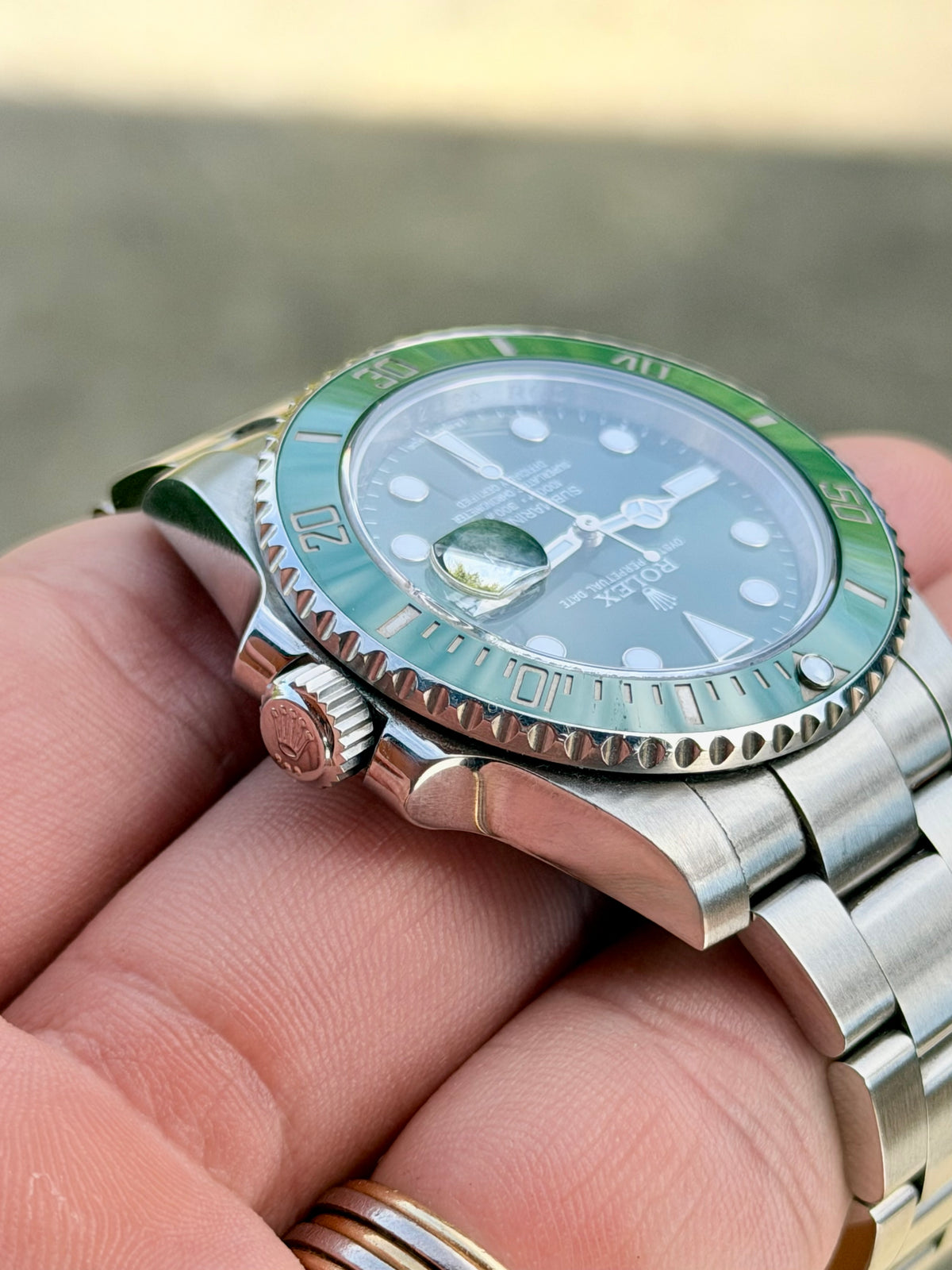 Rolex Submariner Date “Hulk” | 116610LV | G Serial Mk1 Dial