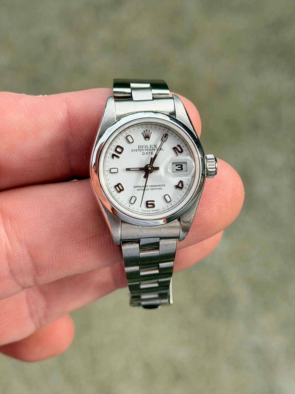 2001 Rolex Oyster Perpetual Date 26 | 79160 | White Arabic Dial
