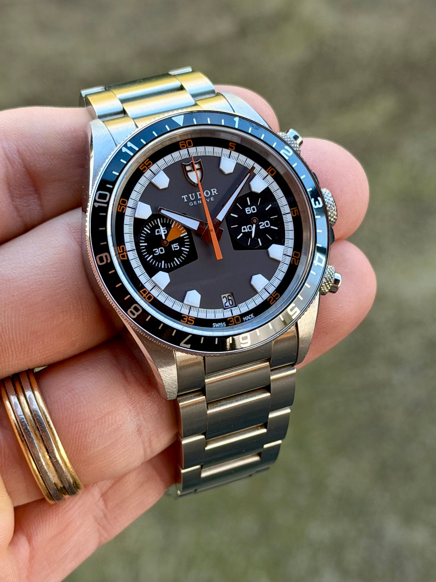 2010 Tudor Heritage Chrono | 70330N | Australian Stock