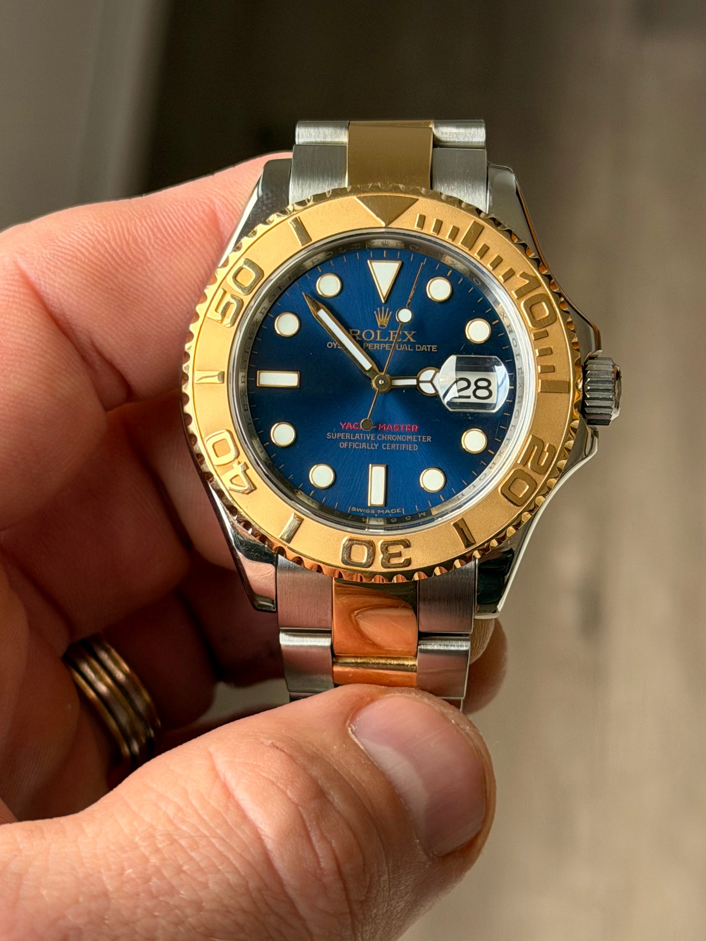 2008 Rolex Yacht-Master 16623 | Blue Dial | Full Set