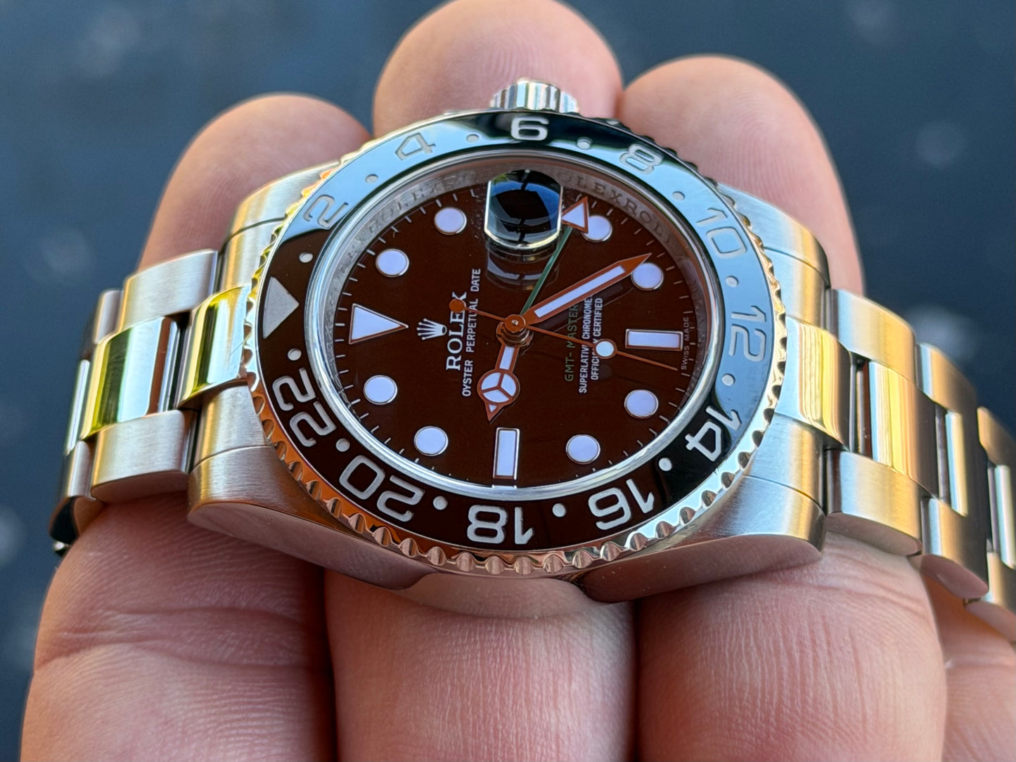 2008 Rolex GMT Master II “Green Arrow” Full Set