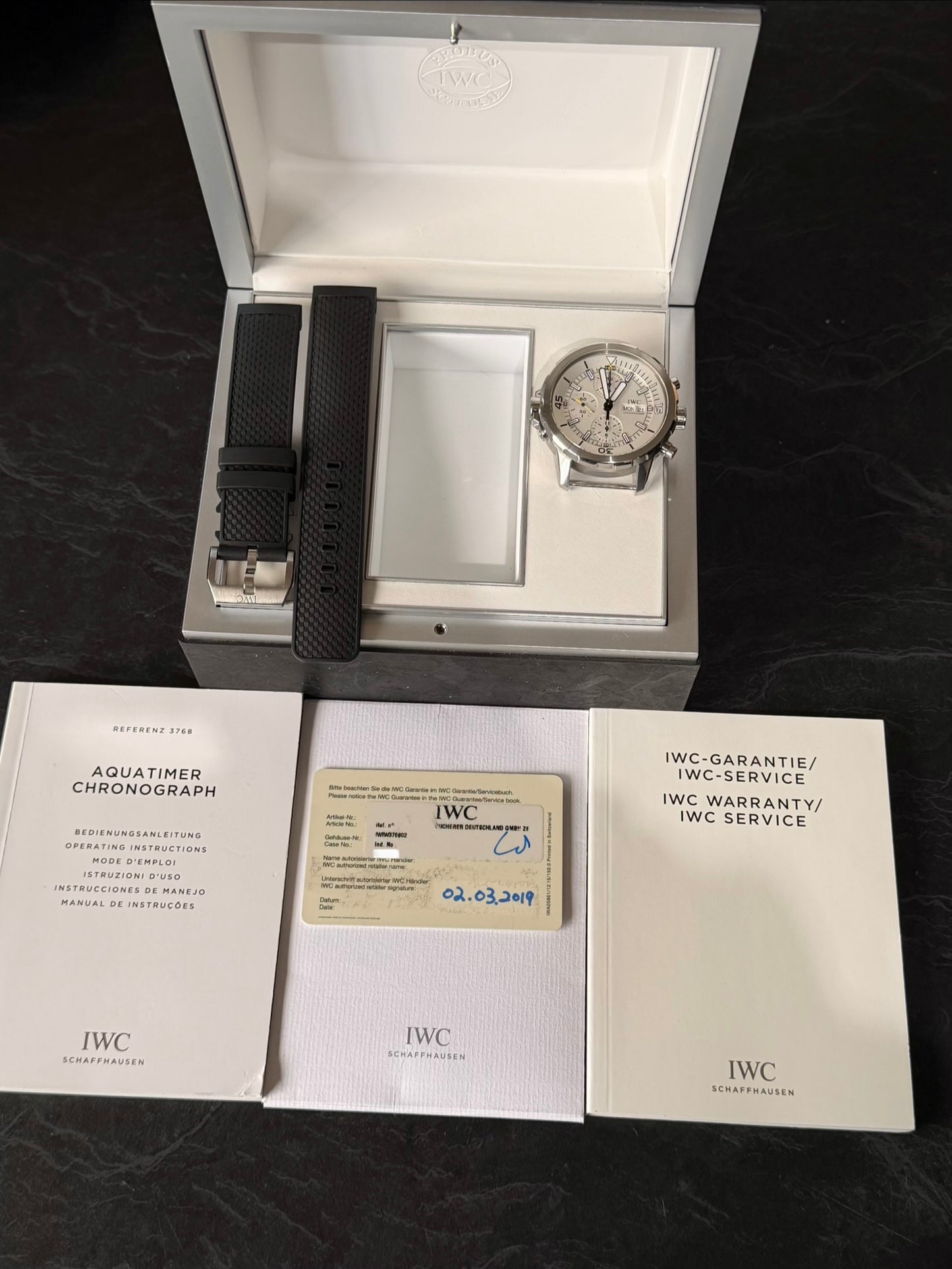 2019 IWC Aquatimer Chronograph | IW376802 | Full Set
