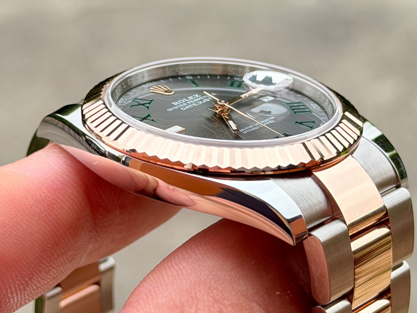 2026 Rolex DJ41 | 126331 Wimbledon | Full Set | 18k Rose Gold