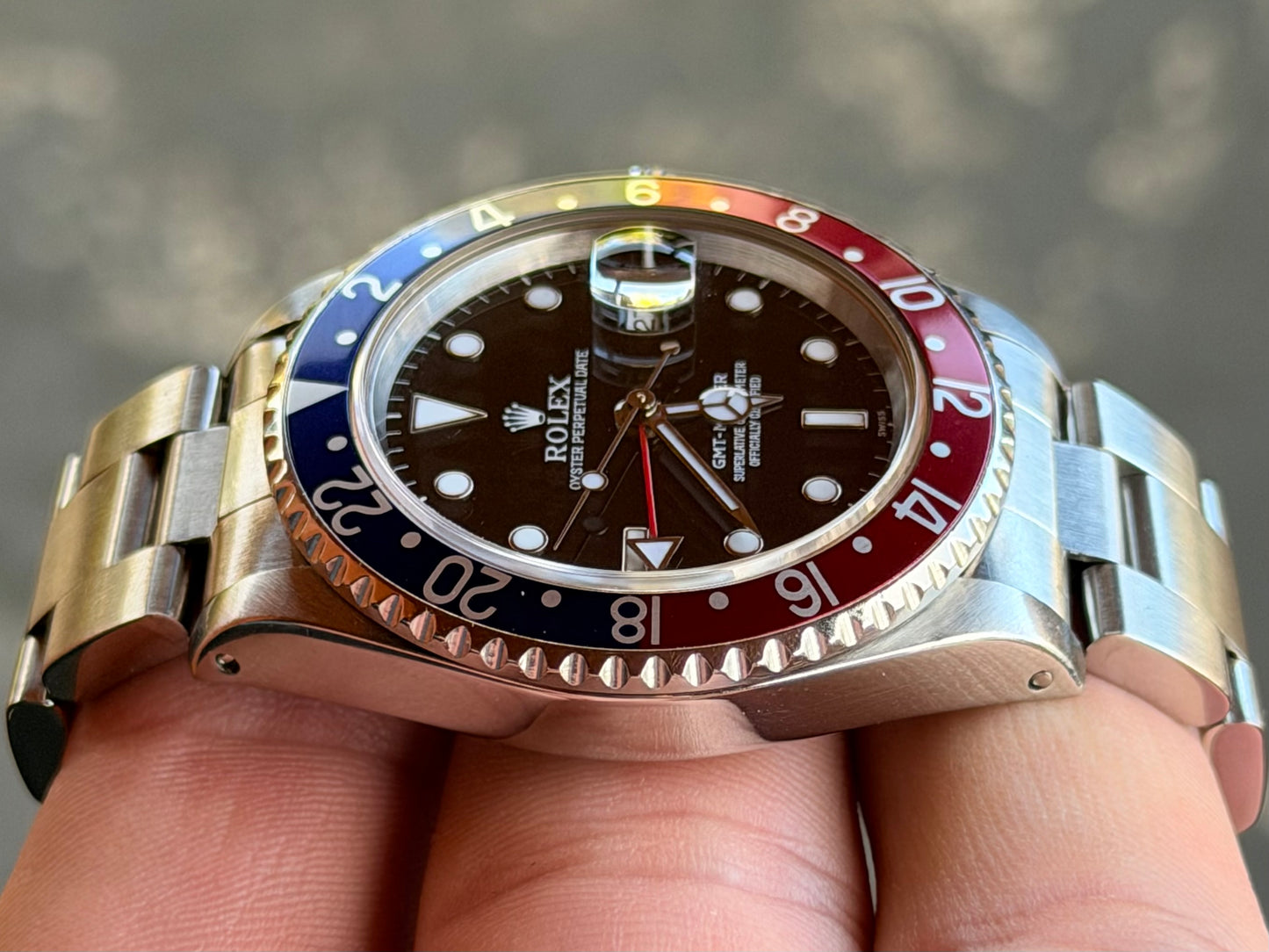1998 Rolex GMT-Master  “Pepsi” Swiss only dial- Watch Only