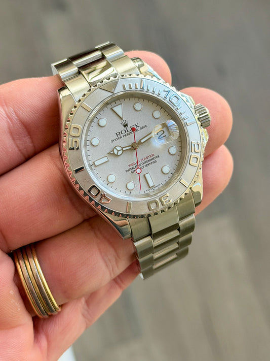 2005 Rolex Yacht-Master 40 | 16622 | Platinum Dial | D Serial