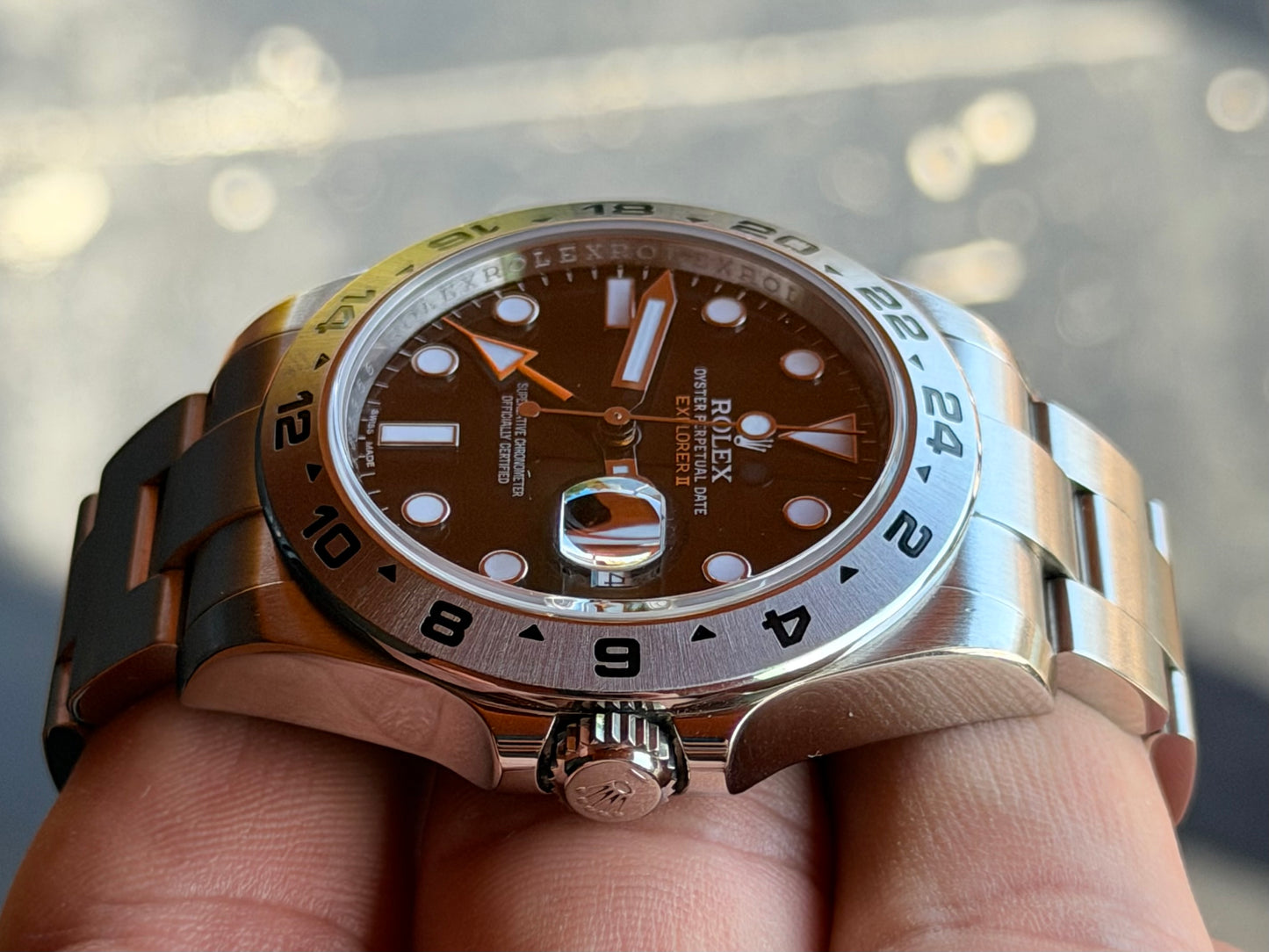 2012 Rolex Explorer II | Black Dial | Full Set | 216570
