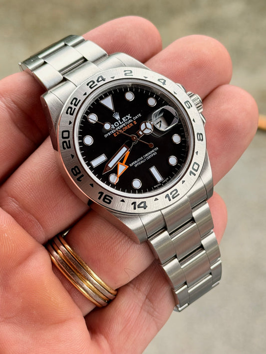Circa 2017 Rolex Explorer II 216570 + 2023 RSC