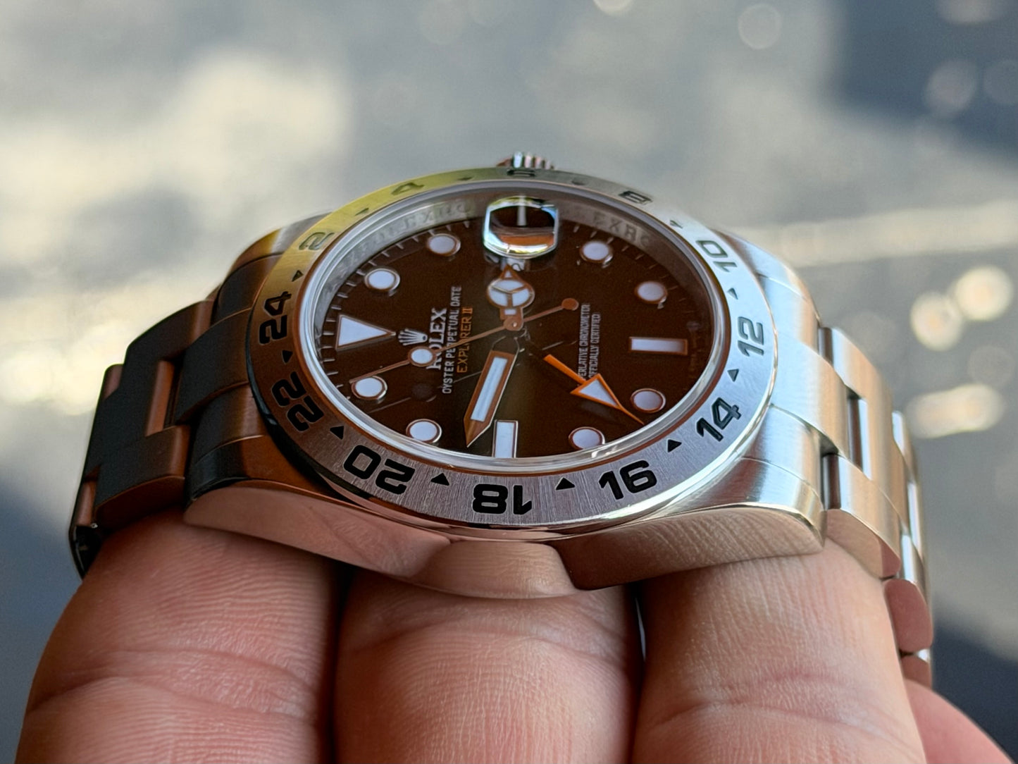 2012 Rolex Explorer II | Black Dial | Full Set | 216570