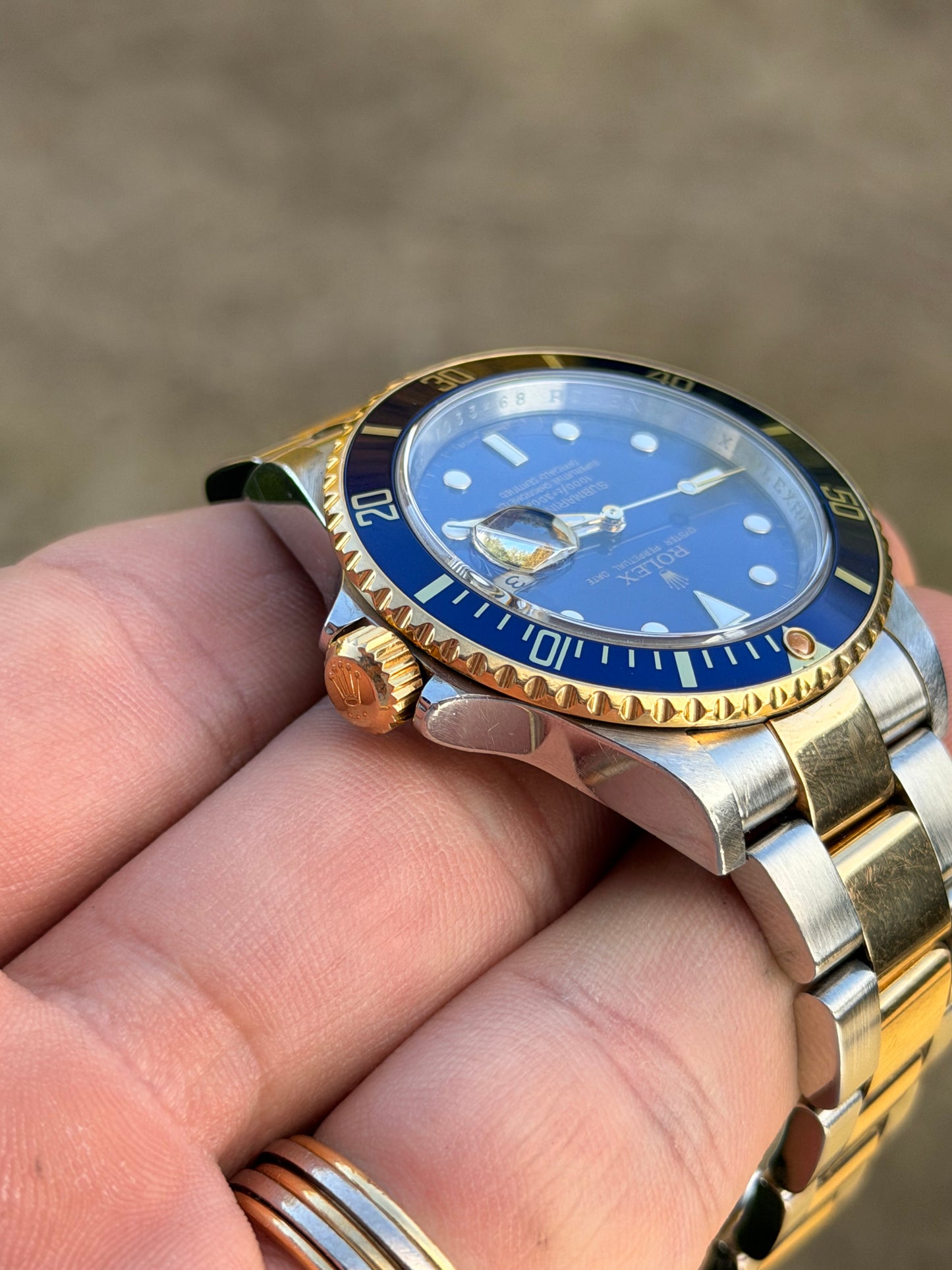 2009 Rolex Submariner Date “Bluesy” | 16613LB