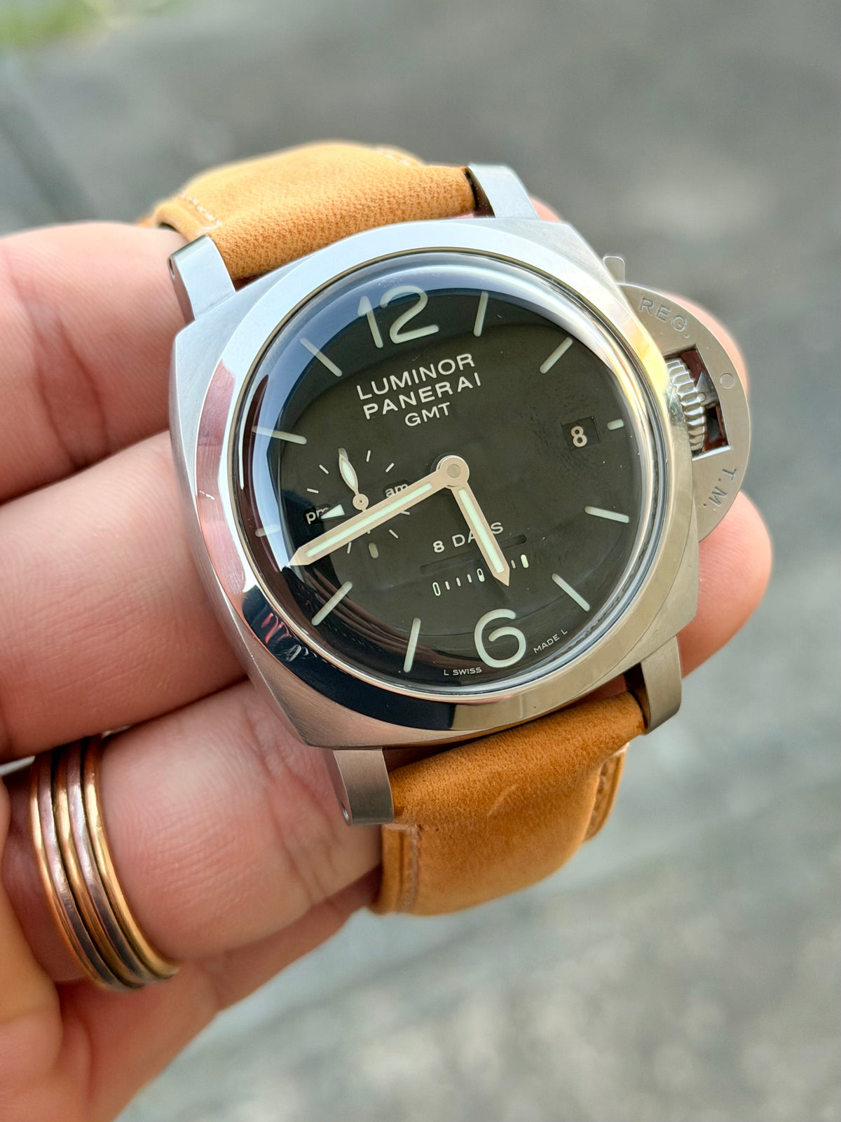 2022 Panerai Luminor 1950 8 Days GMT | PAM00233 | Full Set