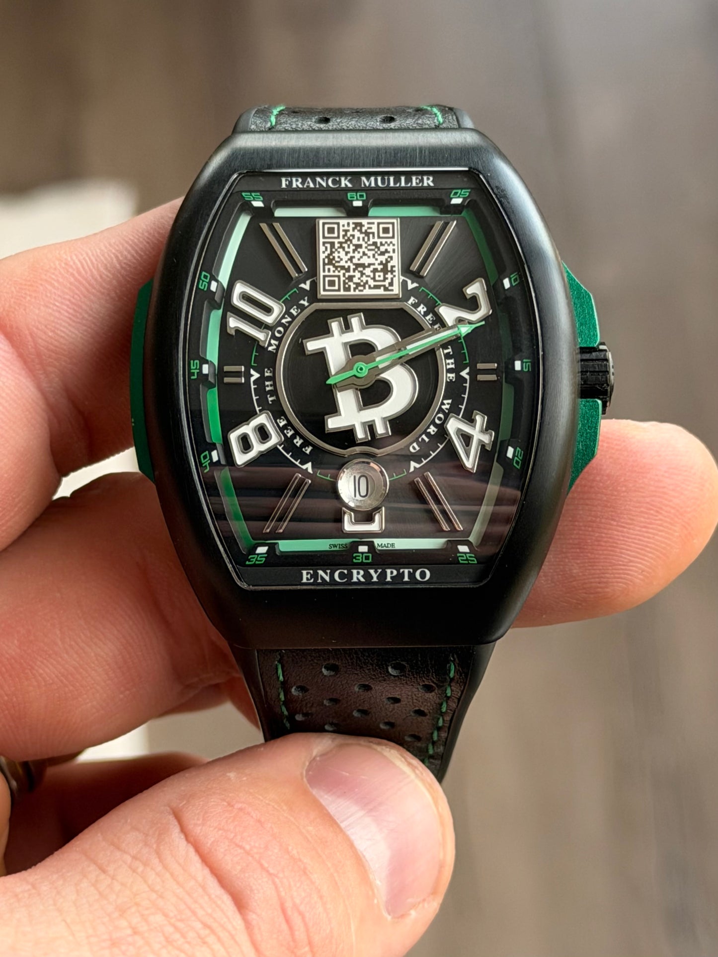 2024 Franck Muller Vanguard Encrypto | V41 SC DT RCG BTC LTD | Full Set