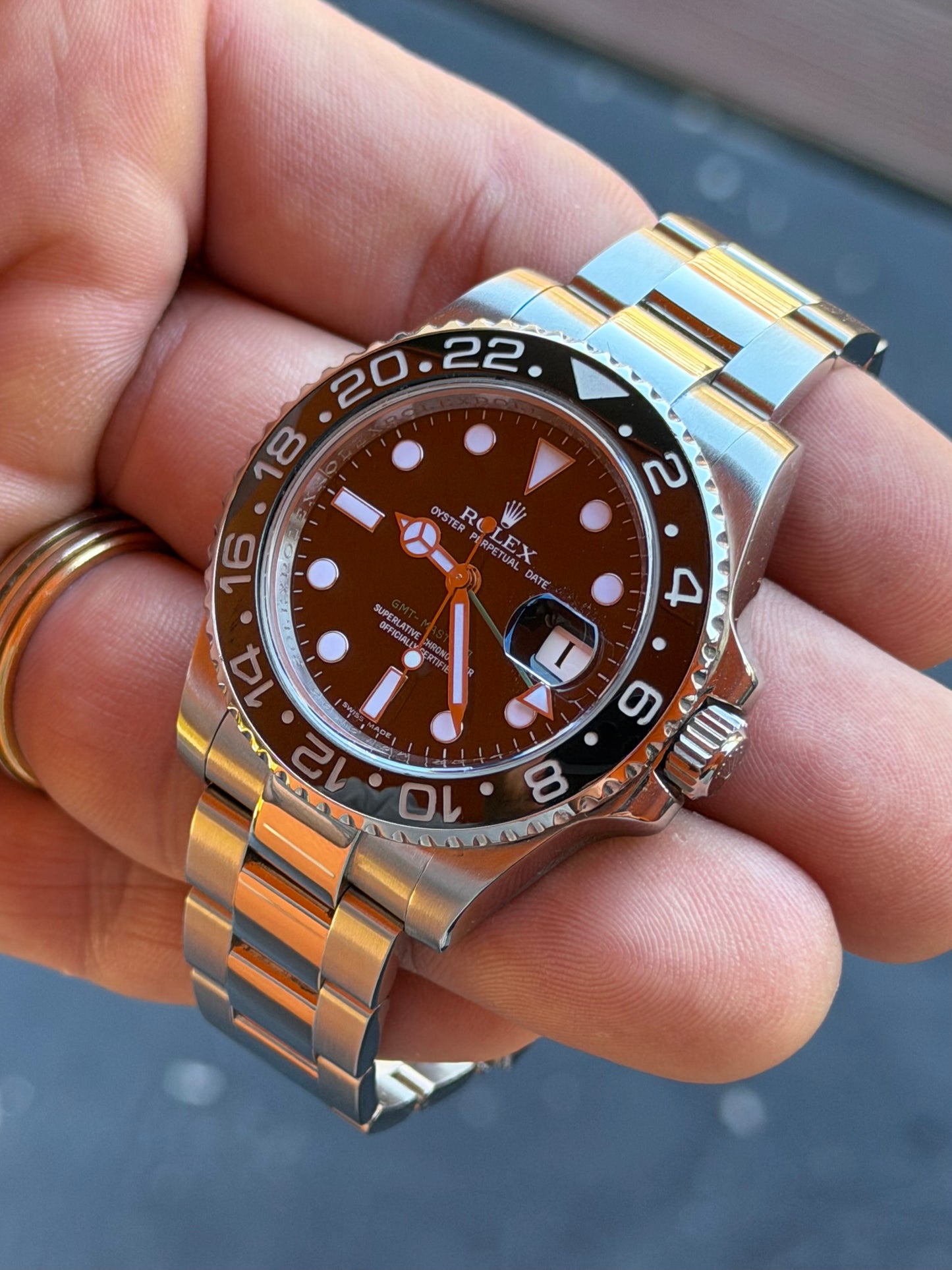 2008 Rolex GMT Master II “Green Arrow” Full Set