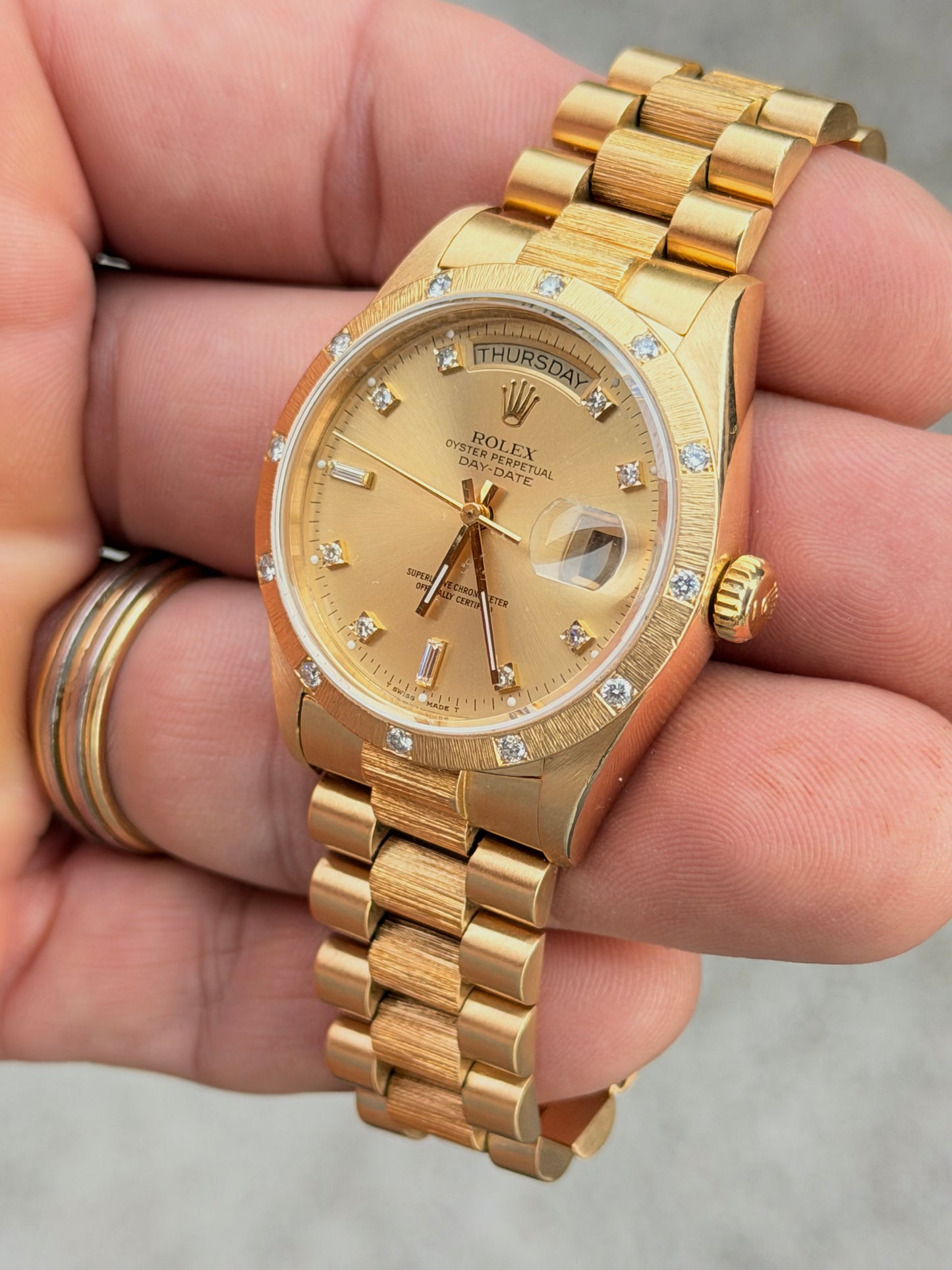 1987 Rolex Day-Date 18108 - Rare + all Factory