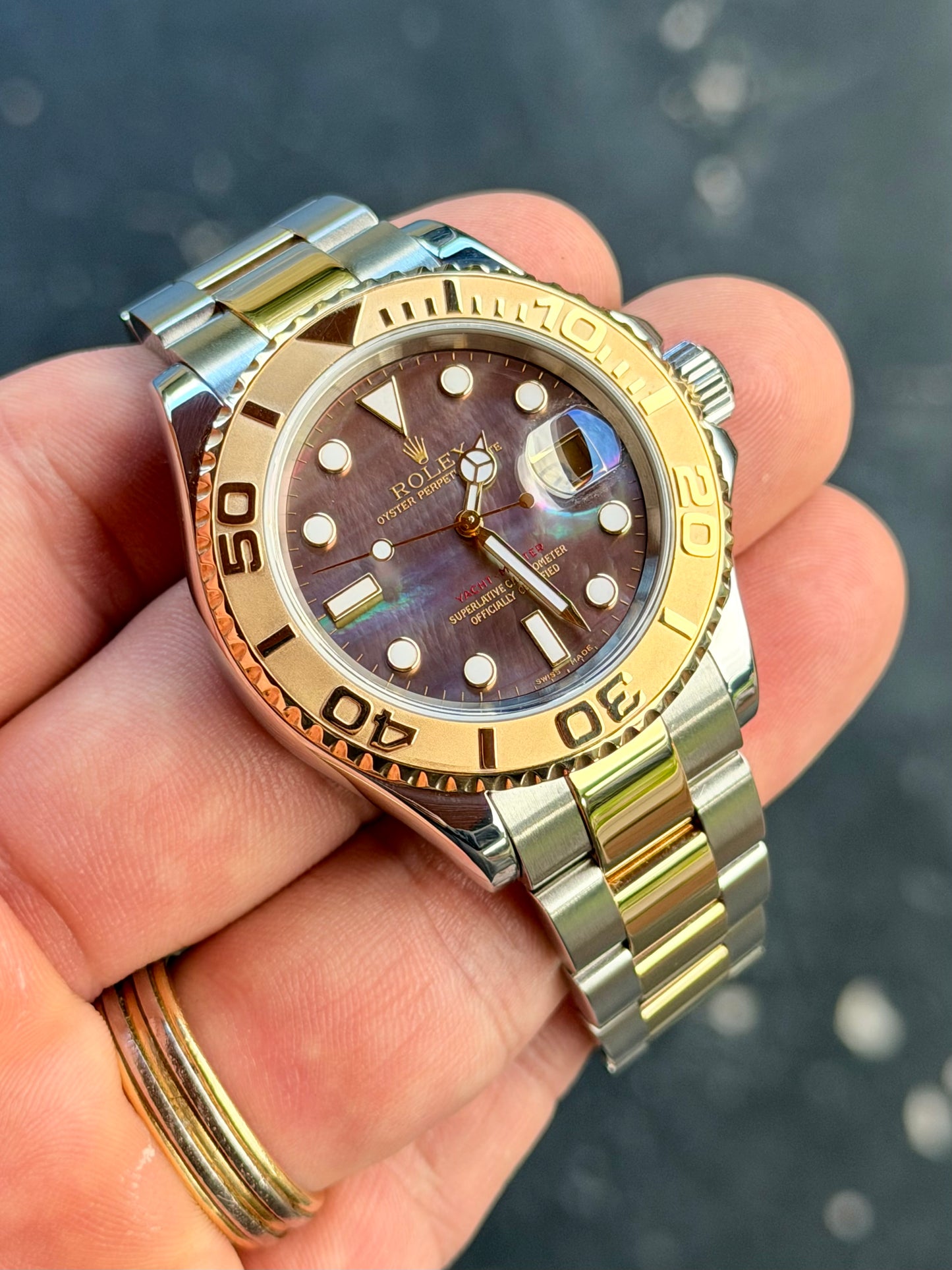 2005 Rolex Yacht-Master 16623 | Tahitian Mother of Pearl Dial