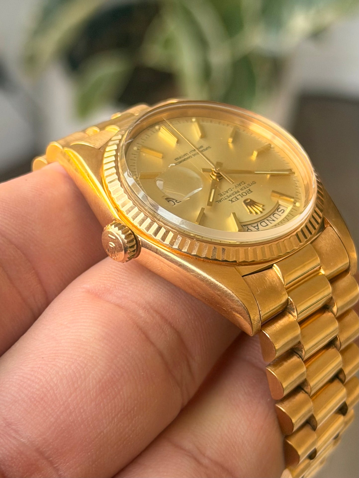 1975 Rolex Day-Date 36 | 1803 | 18K Yellow Gold