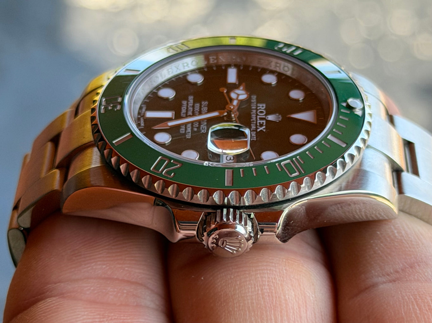 2013 Rolex Submariner Date “Hulk” 116610LV | 40mm Steel | One Owner | Full Set | Just Serviced