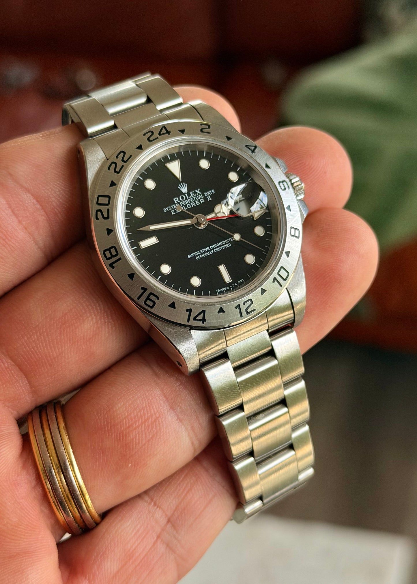 1997 Rolex Explorer II | Tritium Dial | Full Set
