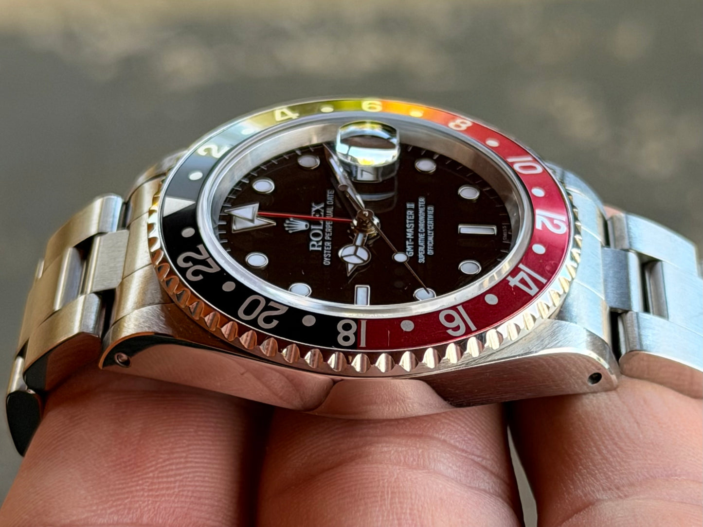 1998 Rolex GMT-Master II 16710 “Coke” | 40mm Steel | Box & Papers