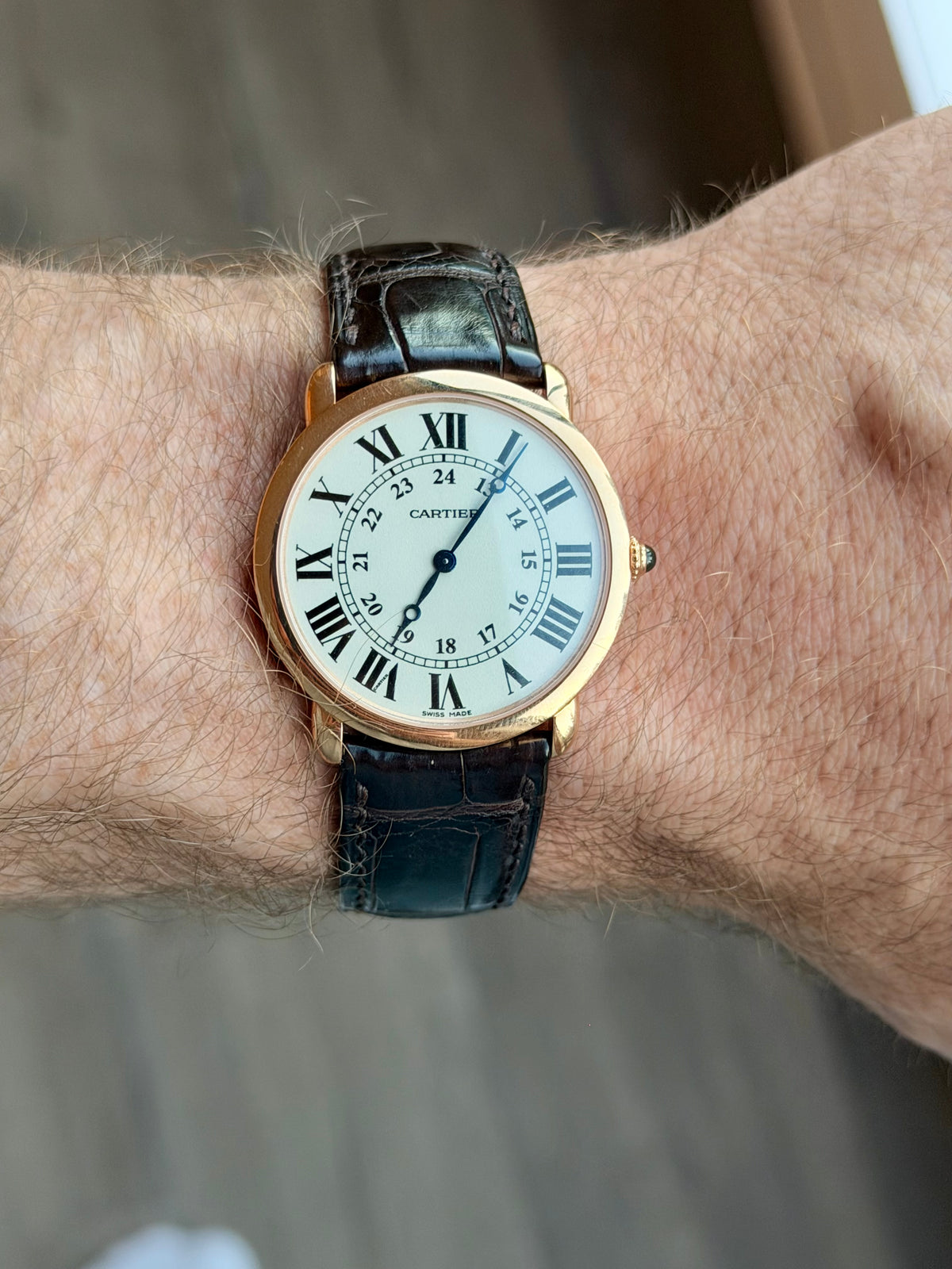2015 Cartier Ronde Louis Cartier | W6800251 | 18K Rose Gold