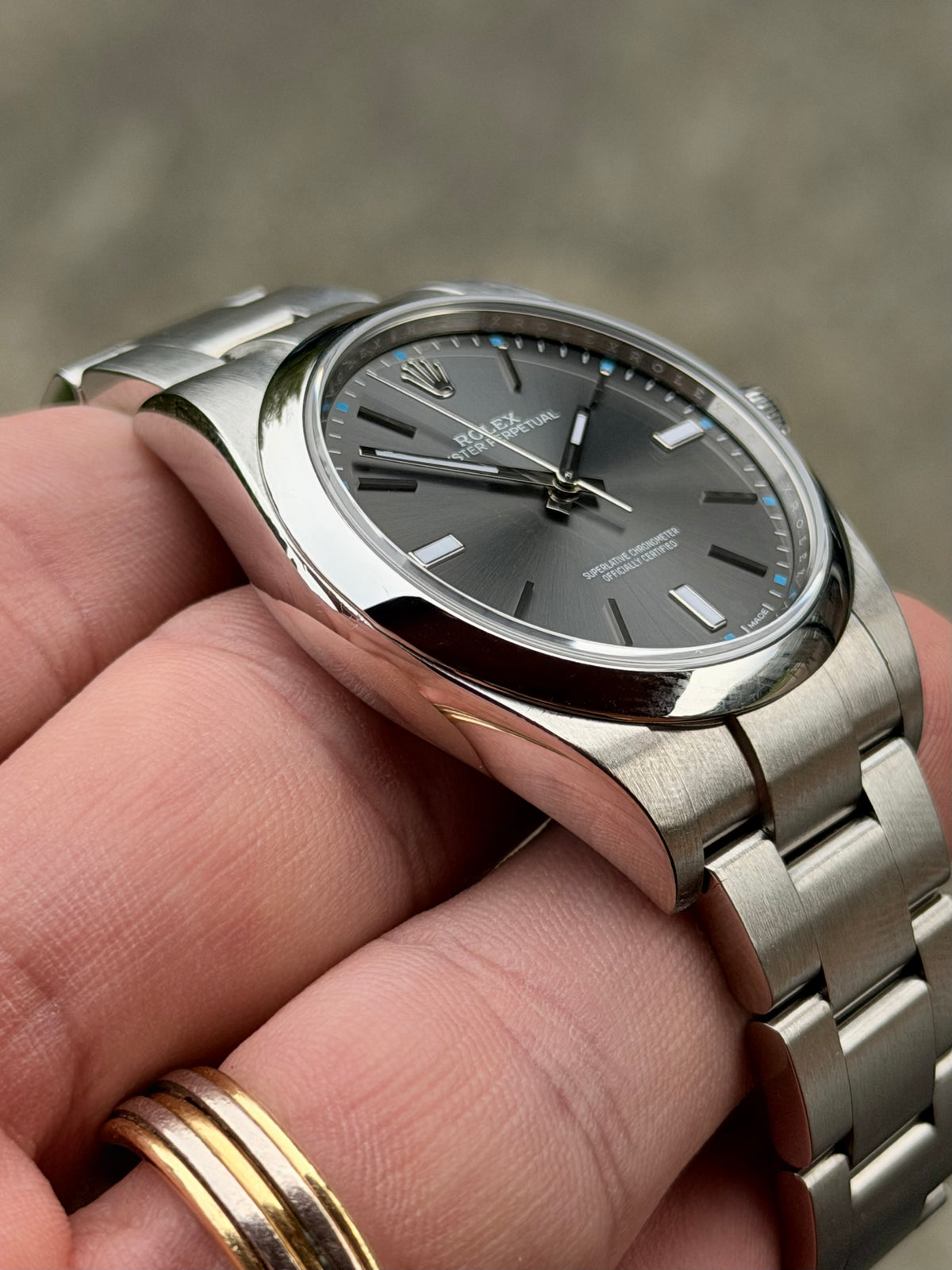 2018 Rolex Oyster Perpetual 39 | 114300 | Rhodium Dial