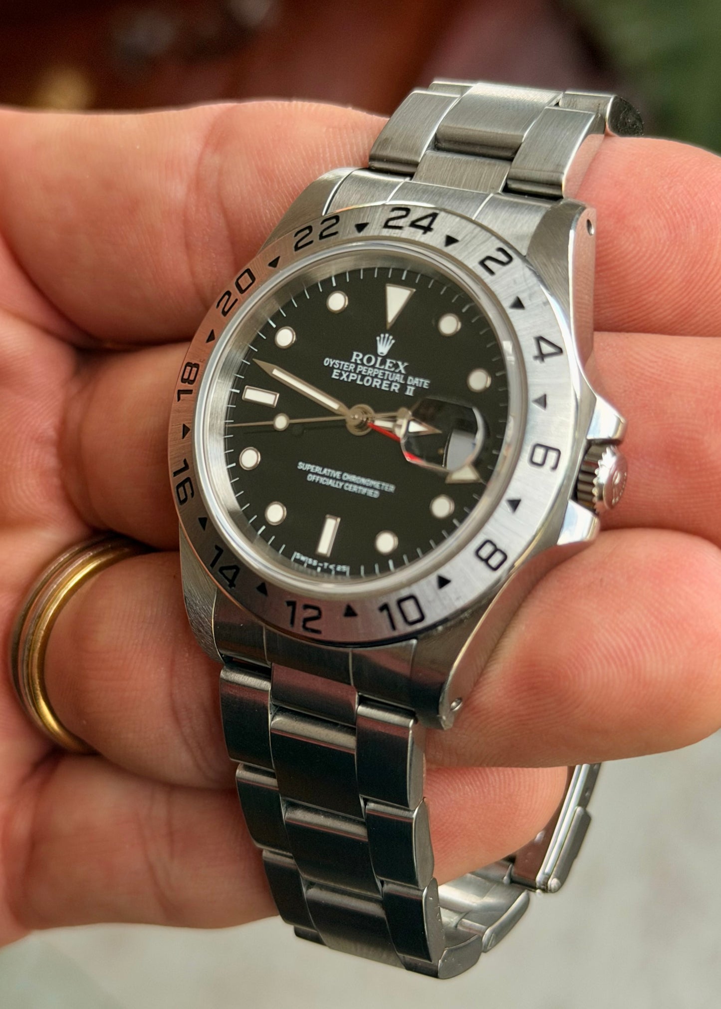 1997 Rolex Explorer II | Tritium Dial | Full Set