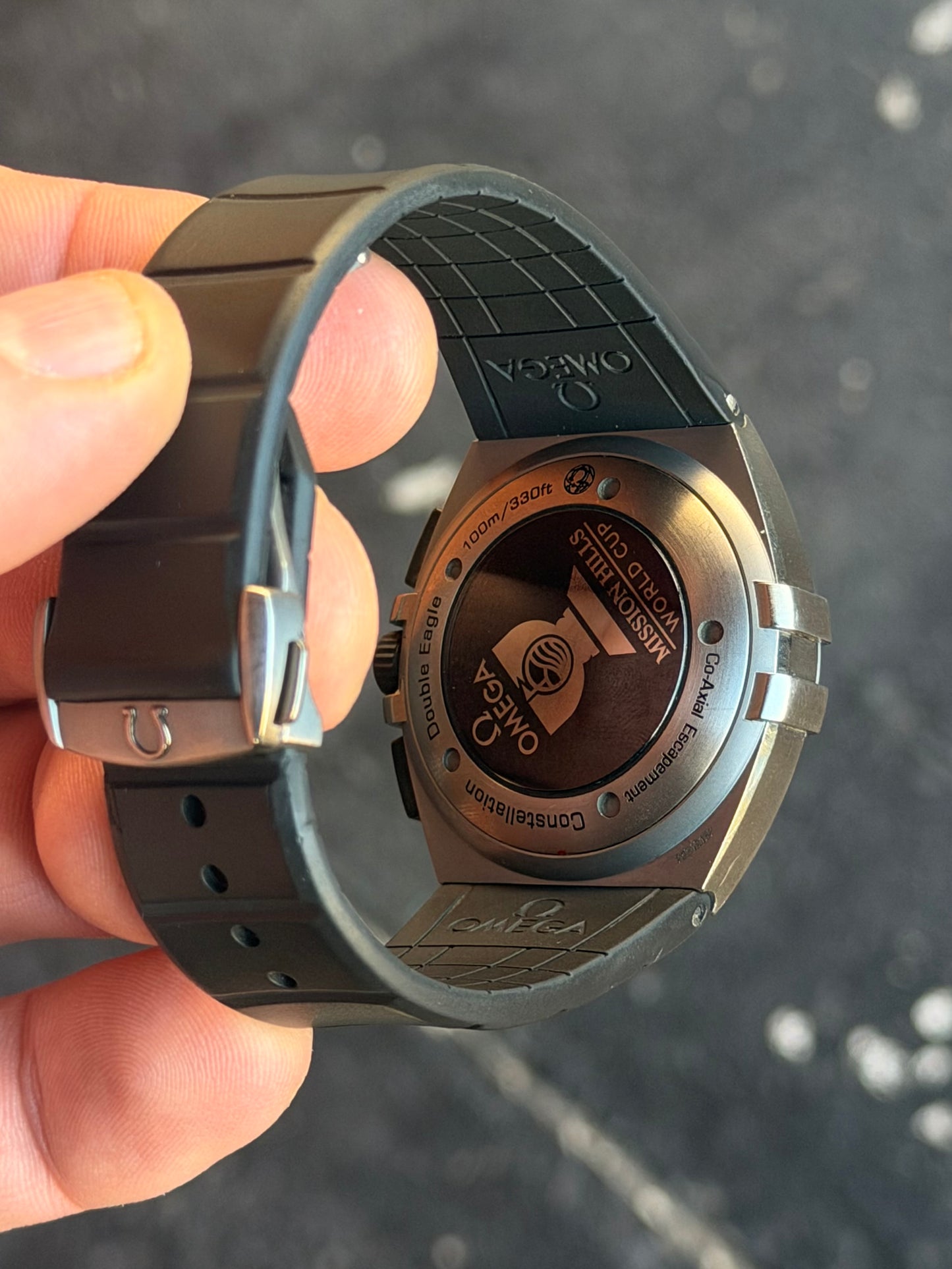Omega Constellation Double Eagle | 121.92.41.50.01.001 | Full Titanium | Full Set