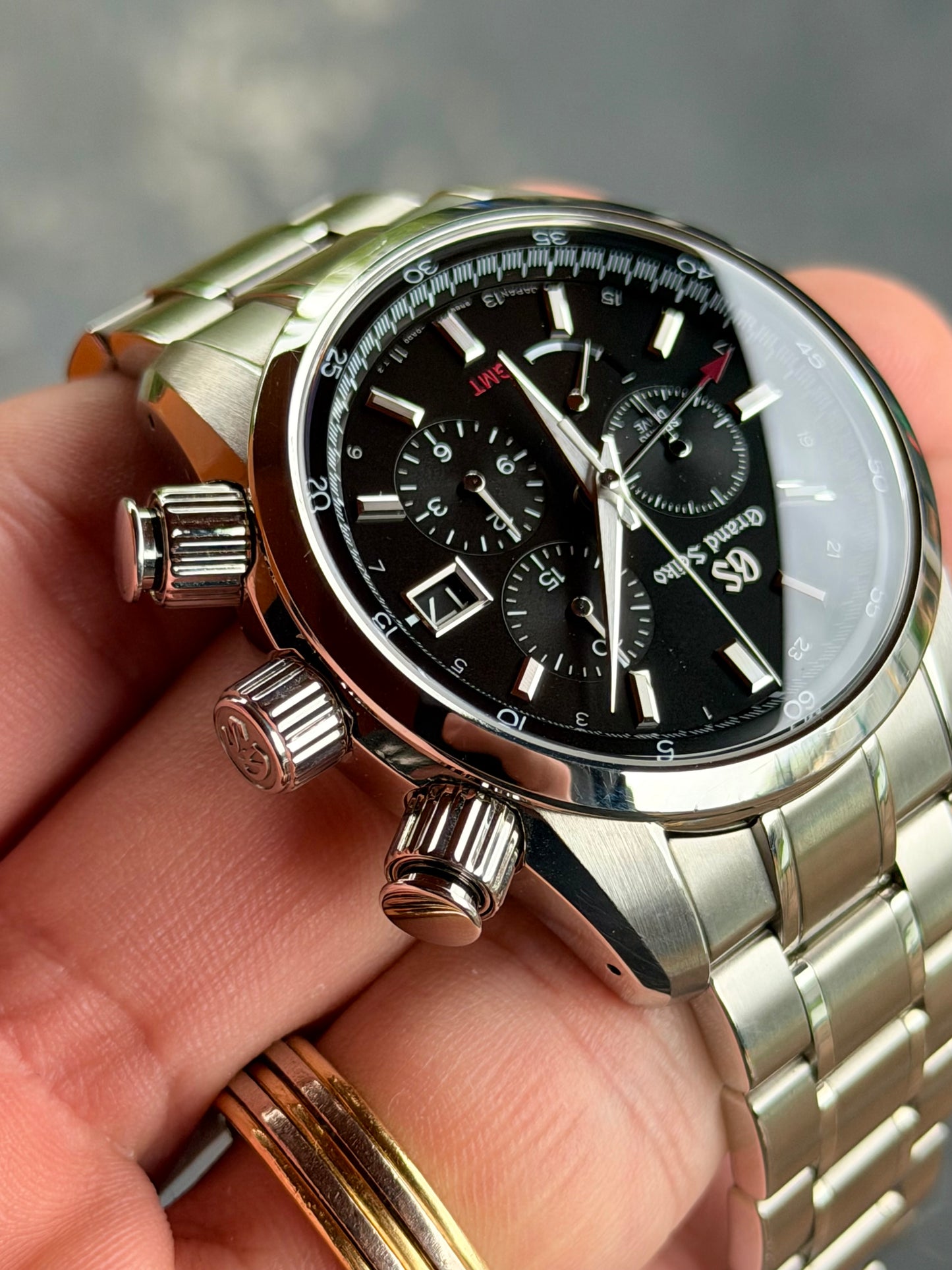Grand Seiko Spring Drive Chronograph GMT SBGC203 | 2024 | Full Set