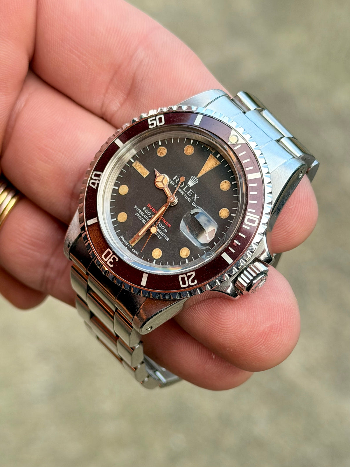 1974 Rolex Submariner Date | 1680 “Red Sub” | Mk4 Matte Dial