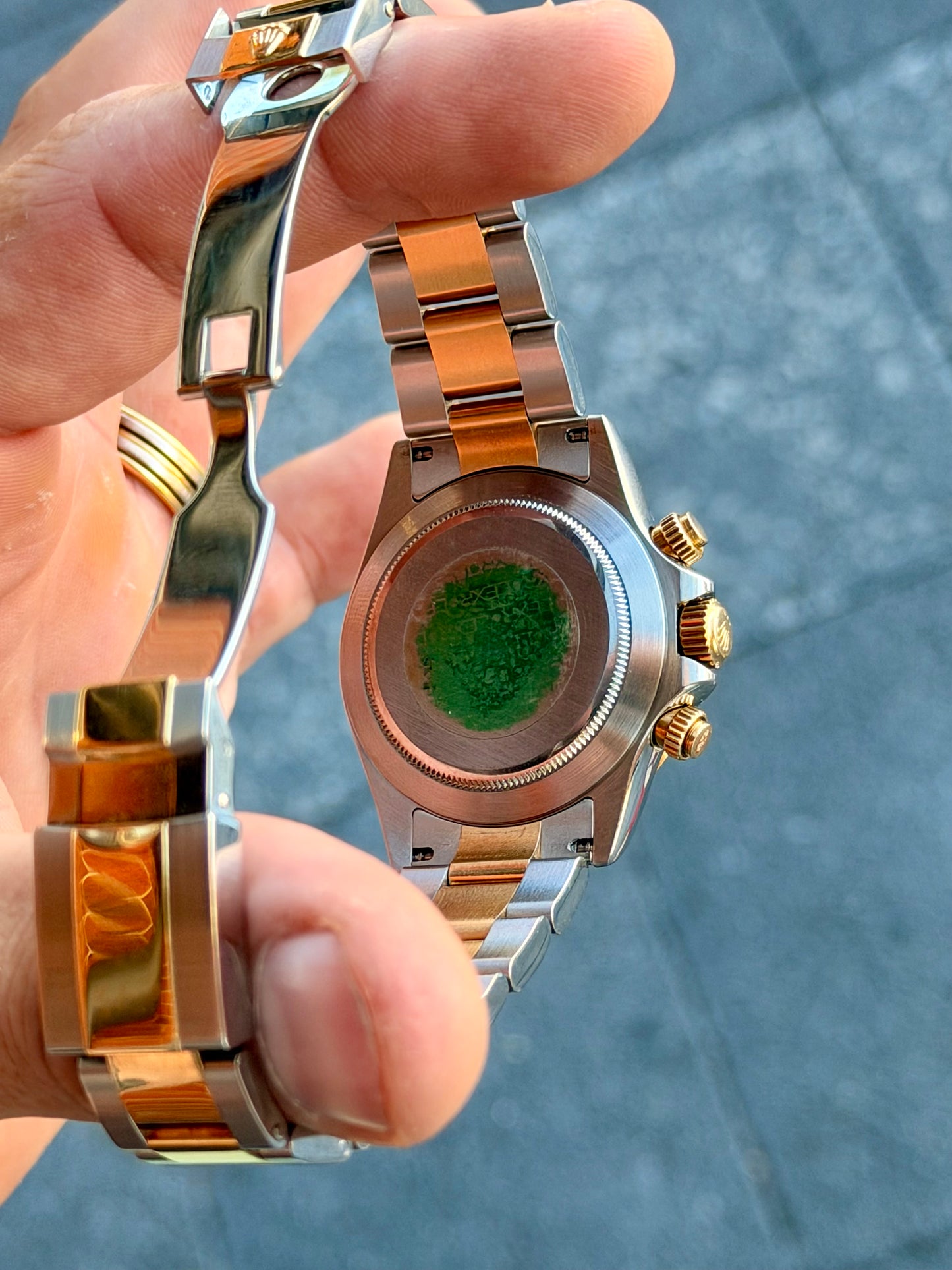 2004 Rolex Daytona 116523 – Tahitian Mother of Pearl Dial – Just Serviced