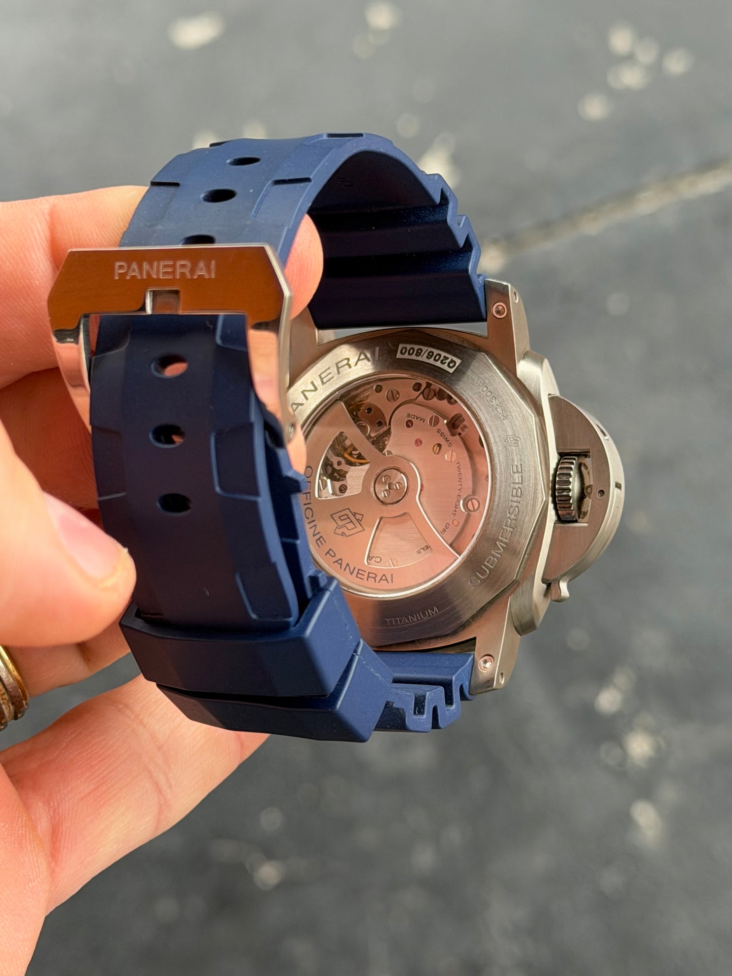 Panerai Luminor Submersible 1950 Titanio | Full Set PAM00305