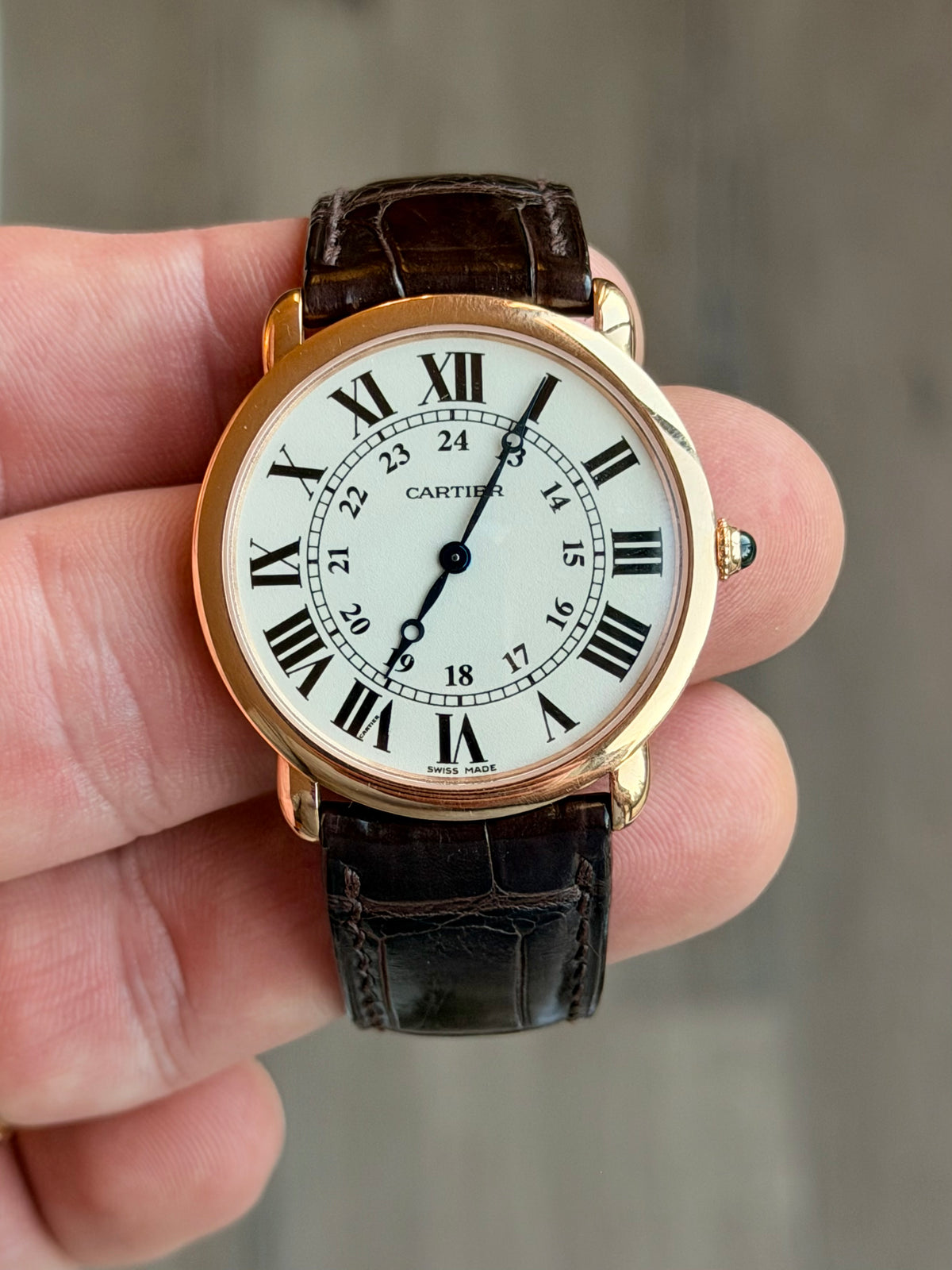 2015 Cartier Ronde Louis Cartier | W6800251 | 18K Rose Gold