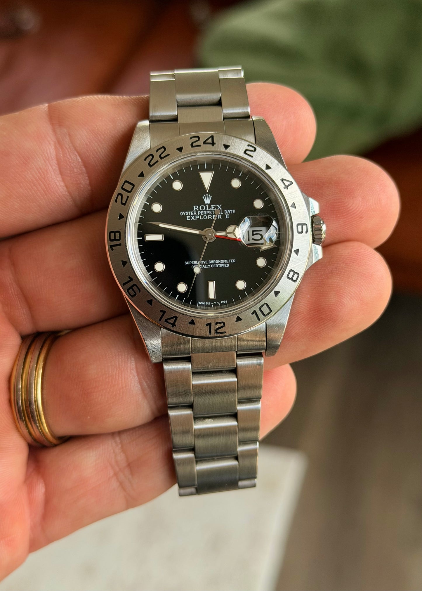 1997 Rolex Explorer II | Tritium Dial | Full Set