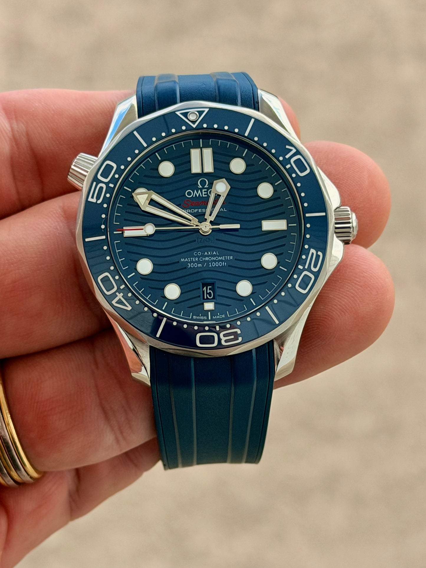 2023 Omega Seamaster Blue - Full Set
