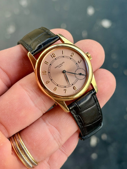 Patek Philippe Calatrava 5000R | Rose Gold | Salmon Sigma Dial