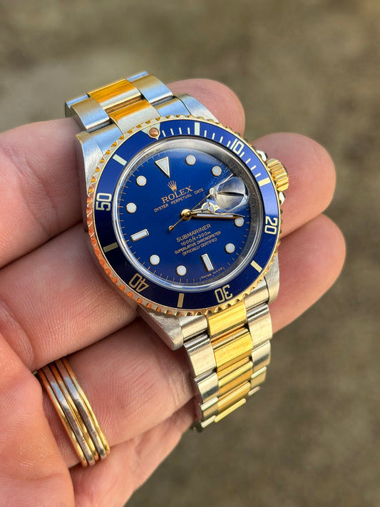 2009 Rolex Submariner Date “Bluesy” | 16613LB
