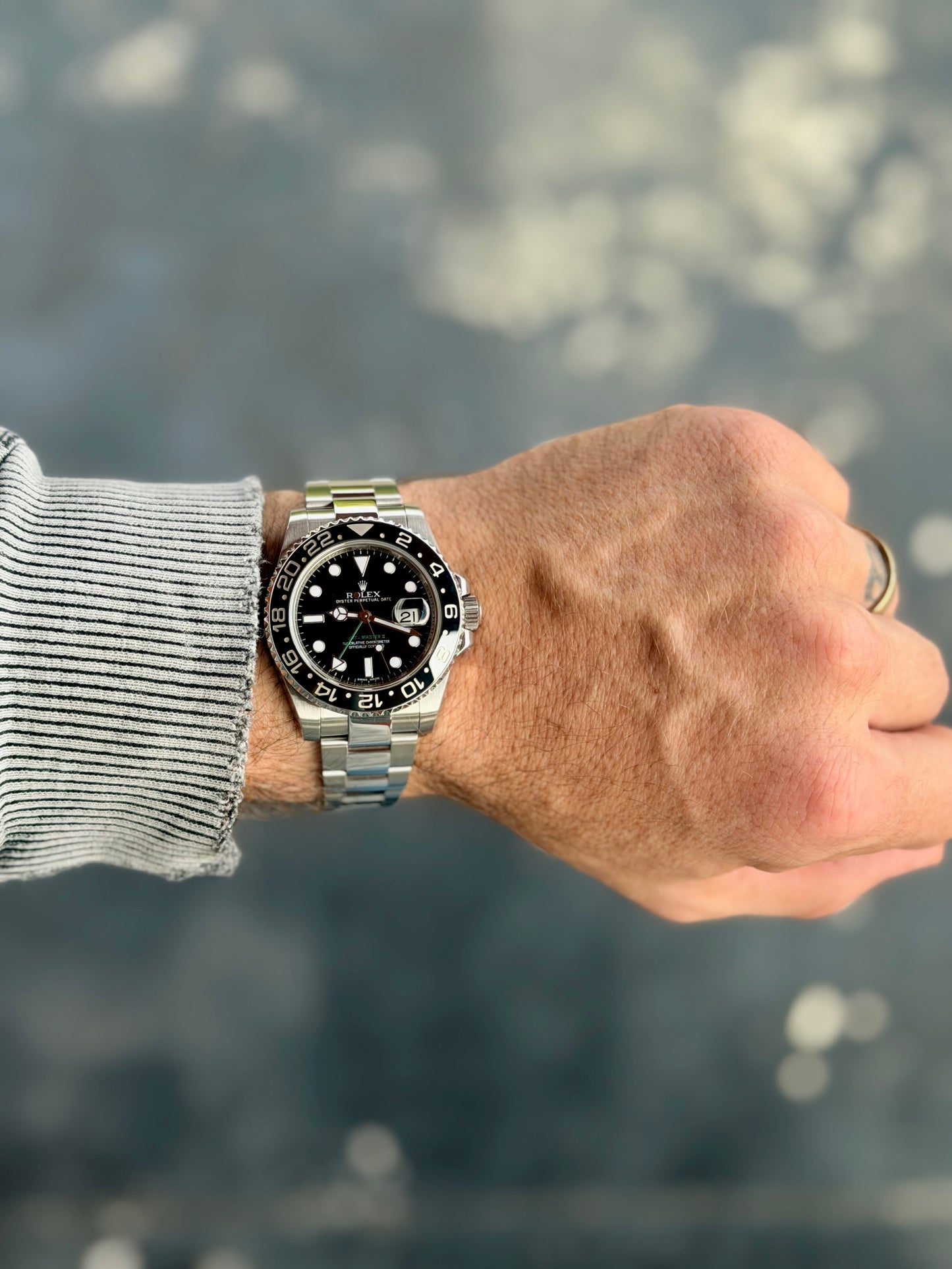 2012 Rolex GMT-Master II | Black Ceramic Bezel | Full Set | 116710LN