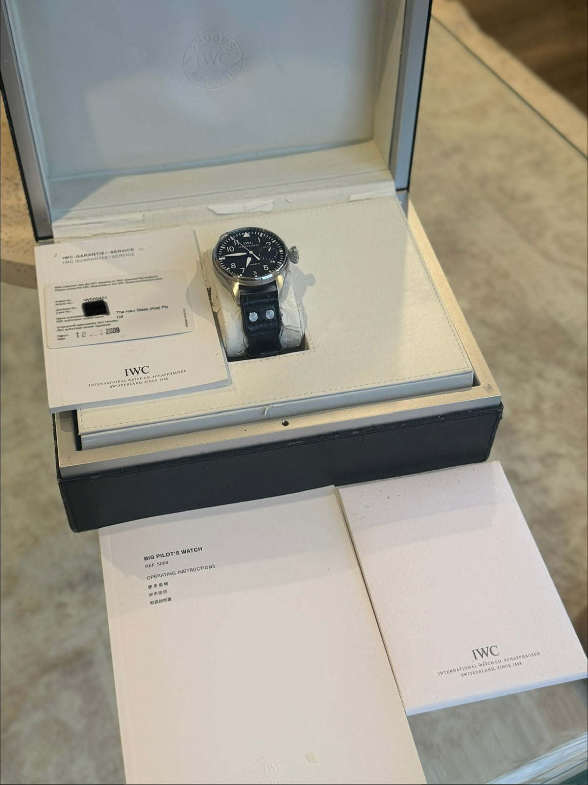 2009 IWC Big Pilot’s Watch | IW500401 | 46mm | Box & Papers