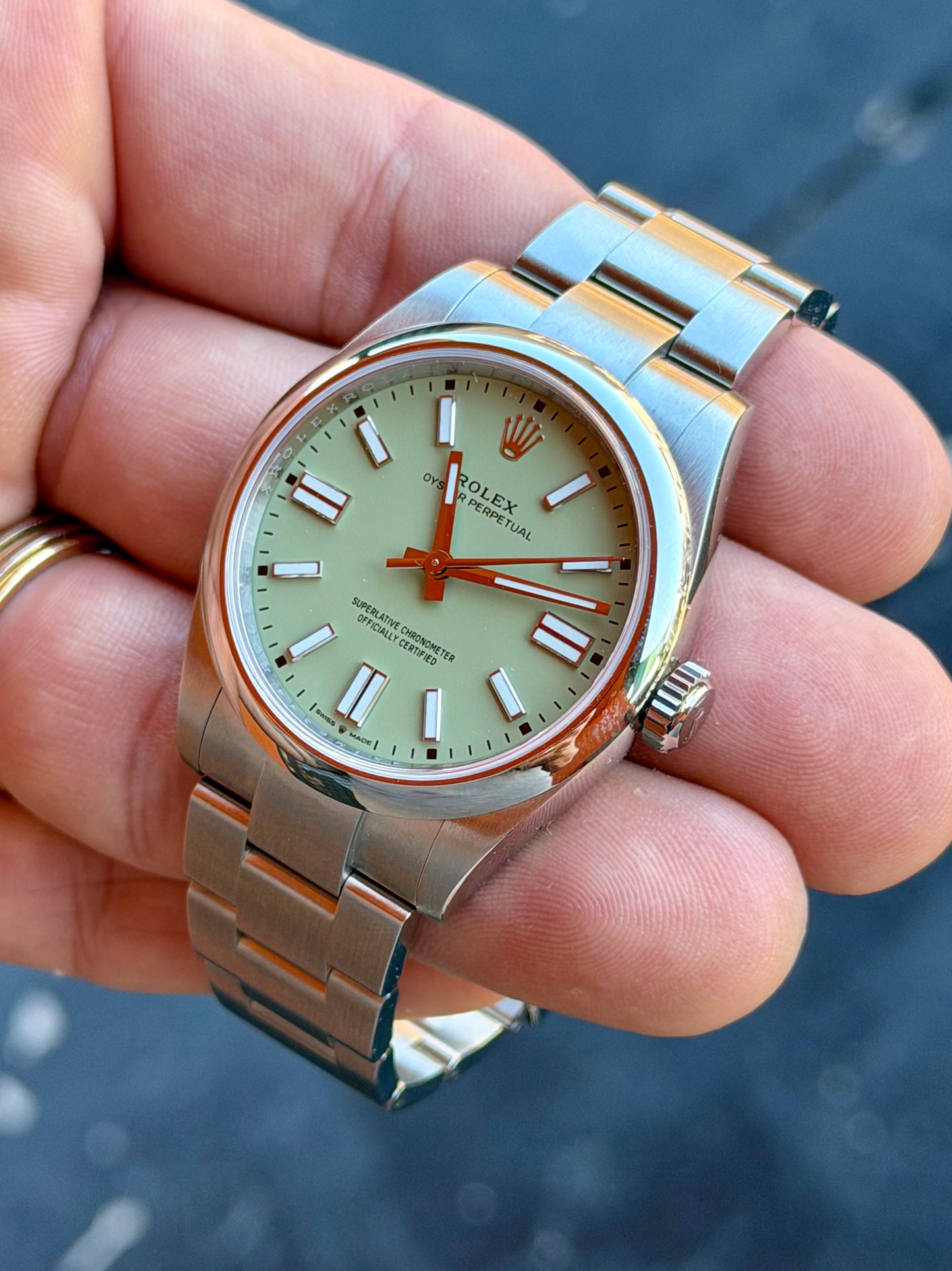 2025 Rolex OP41 -Pistachio LNIB