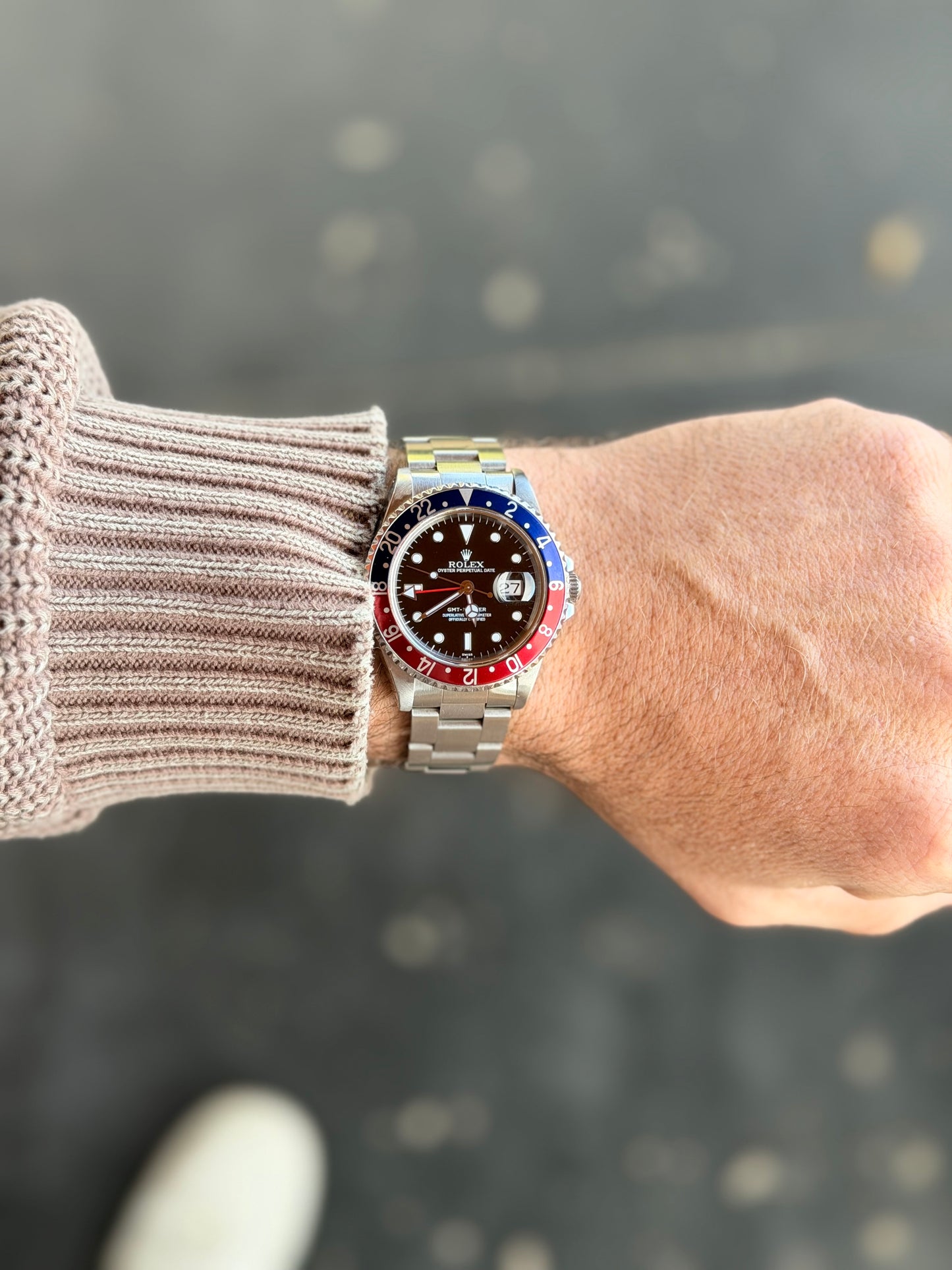 1998 Rolex GMT-Master  “Pepsi” Swiss only dial- Watch Only