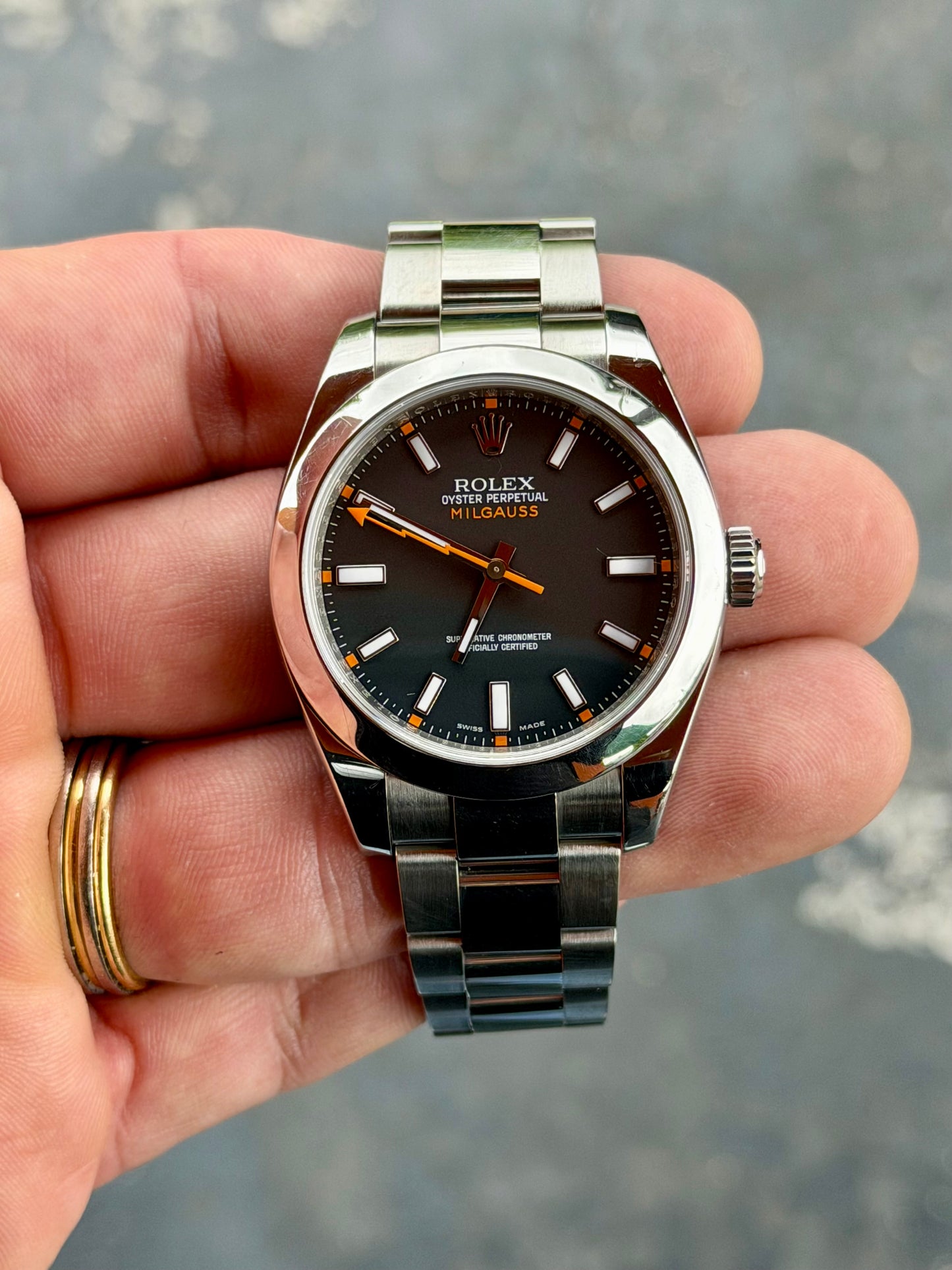2009 Rolex Milgauss 116400 | Black Dial | Full Set