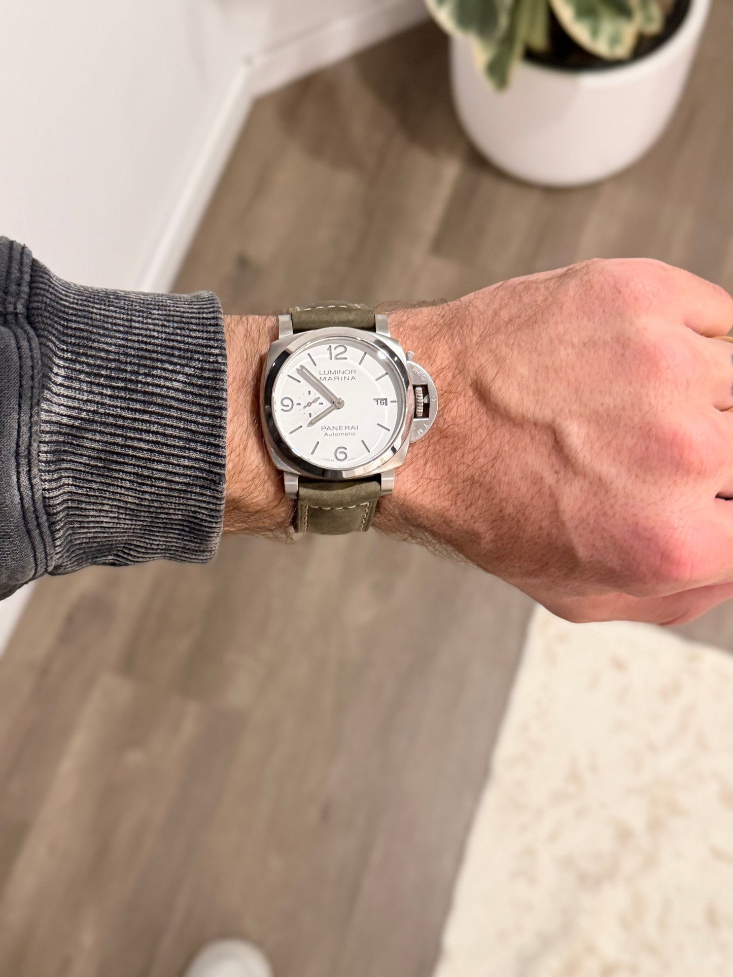 Panerai Luminor Marina PAM01314 | White Dial | Full Set