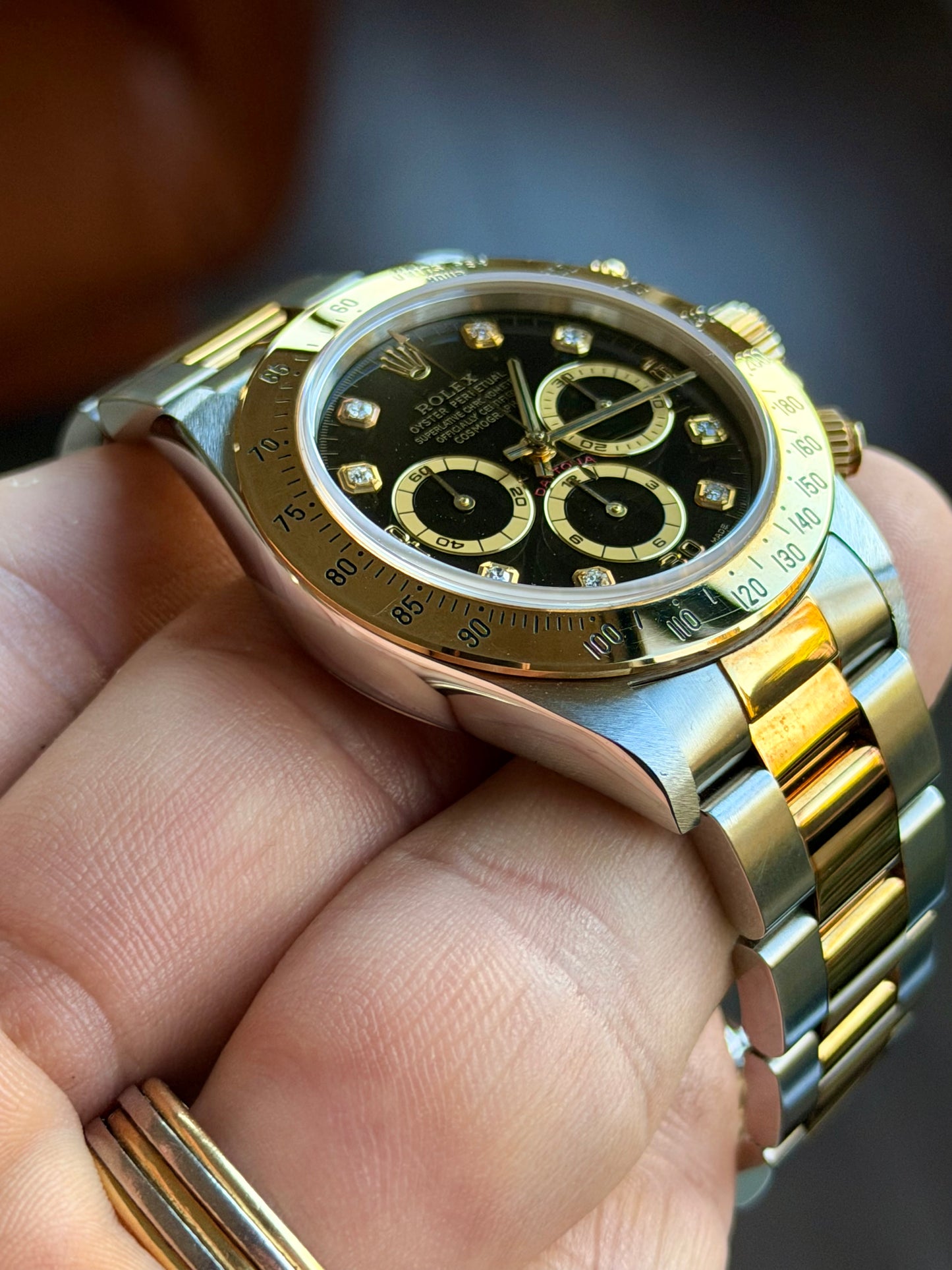 1996 Rolex Daytona 16523 “Zenith” | Black Diamond Dial | Watch Only