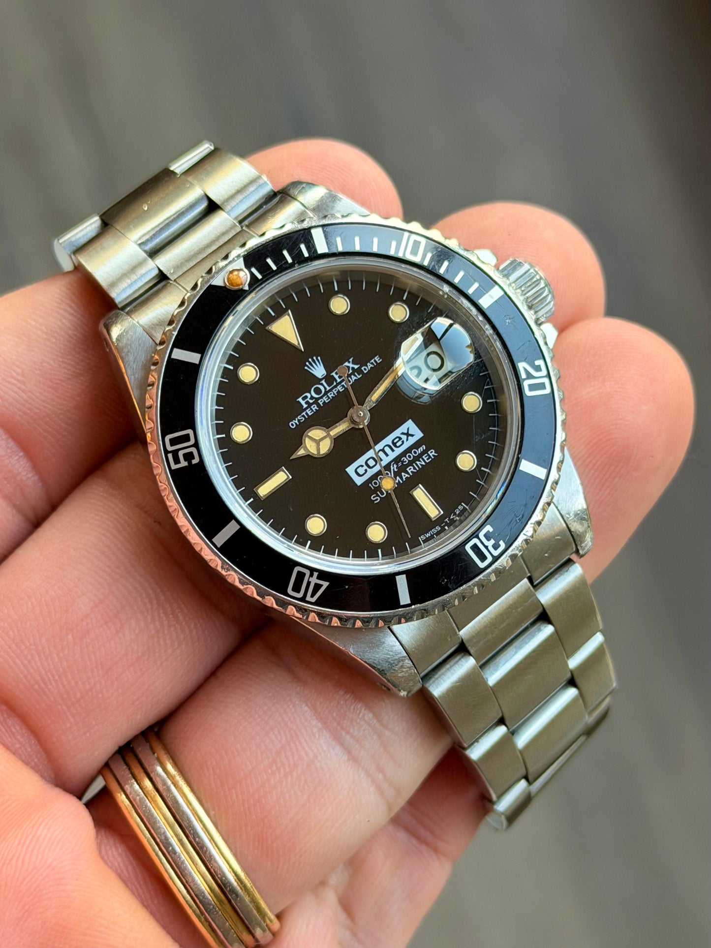 Rolex Submariner Date 16800 Comex | 1985 | Full Collector’s Set