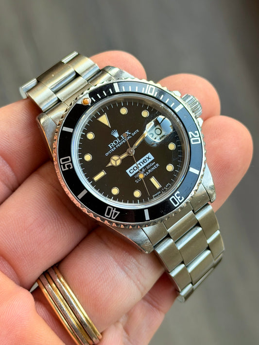 Rolex Submariner Date 16800 Comex | 1985 | Full Collector’s Set