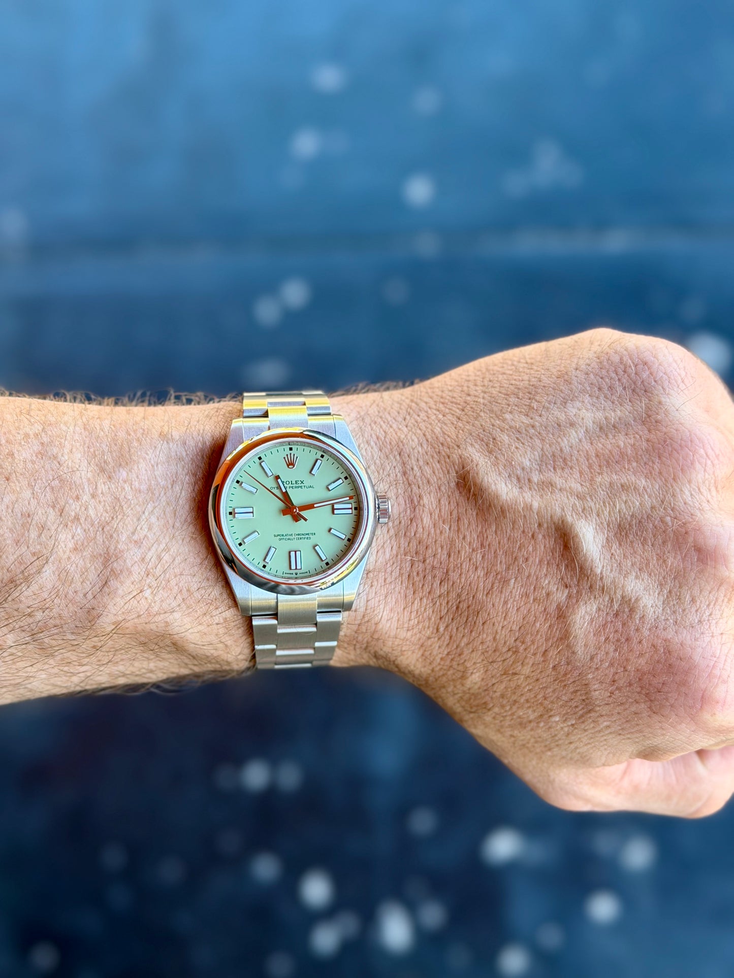 2025 Rolex OP41 -Pistachio LNIB