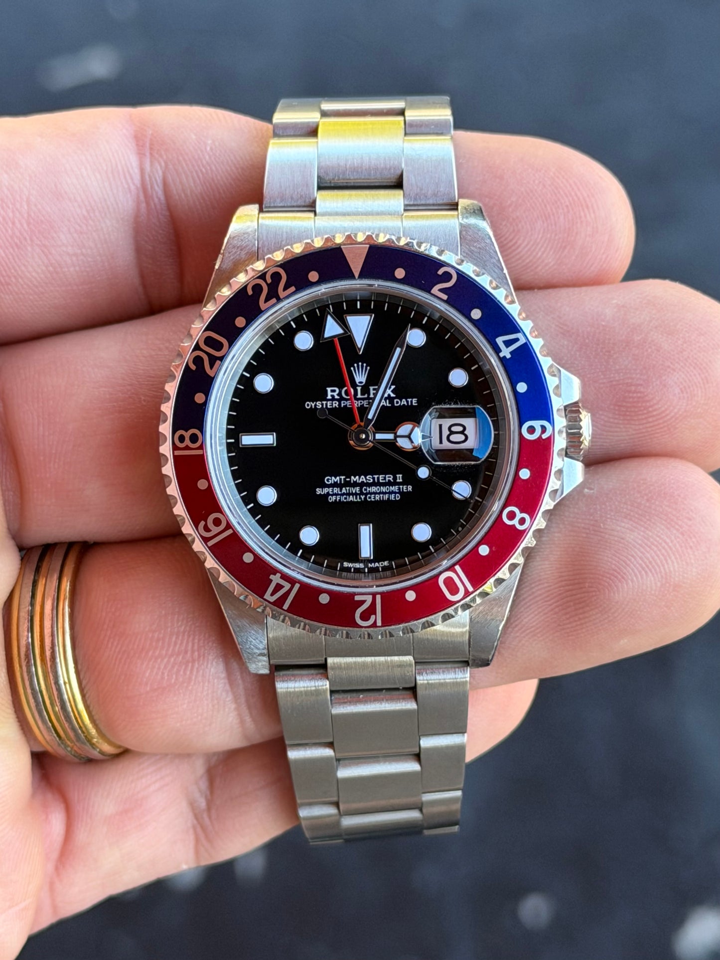 2000 Rolex GMT Master II 16710 + RSC