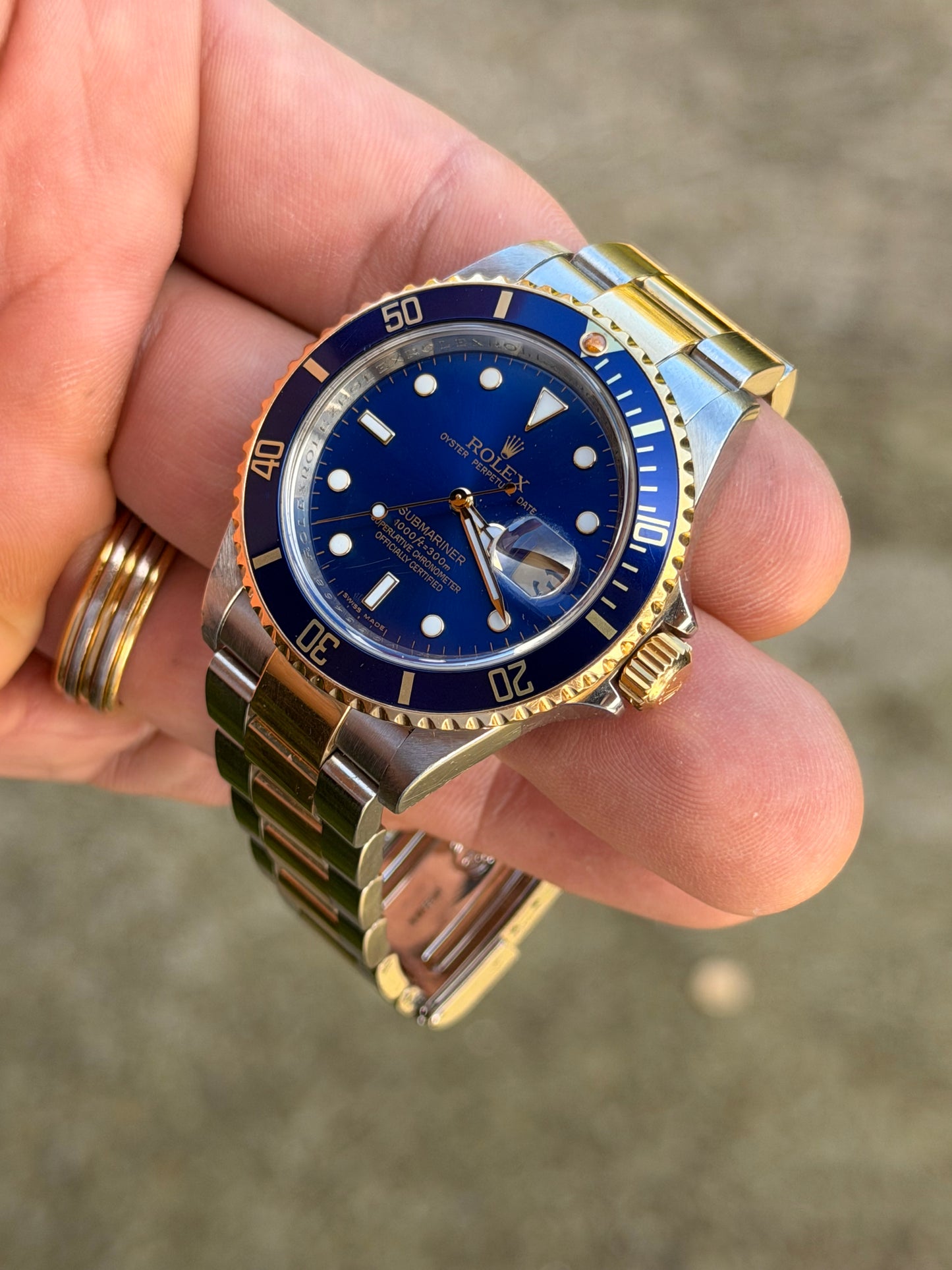2009 Rolex Submariner Date “Bluesy” | 16613LB