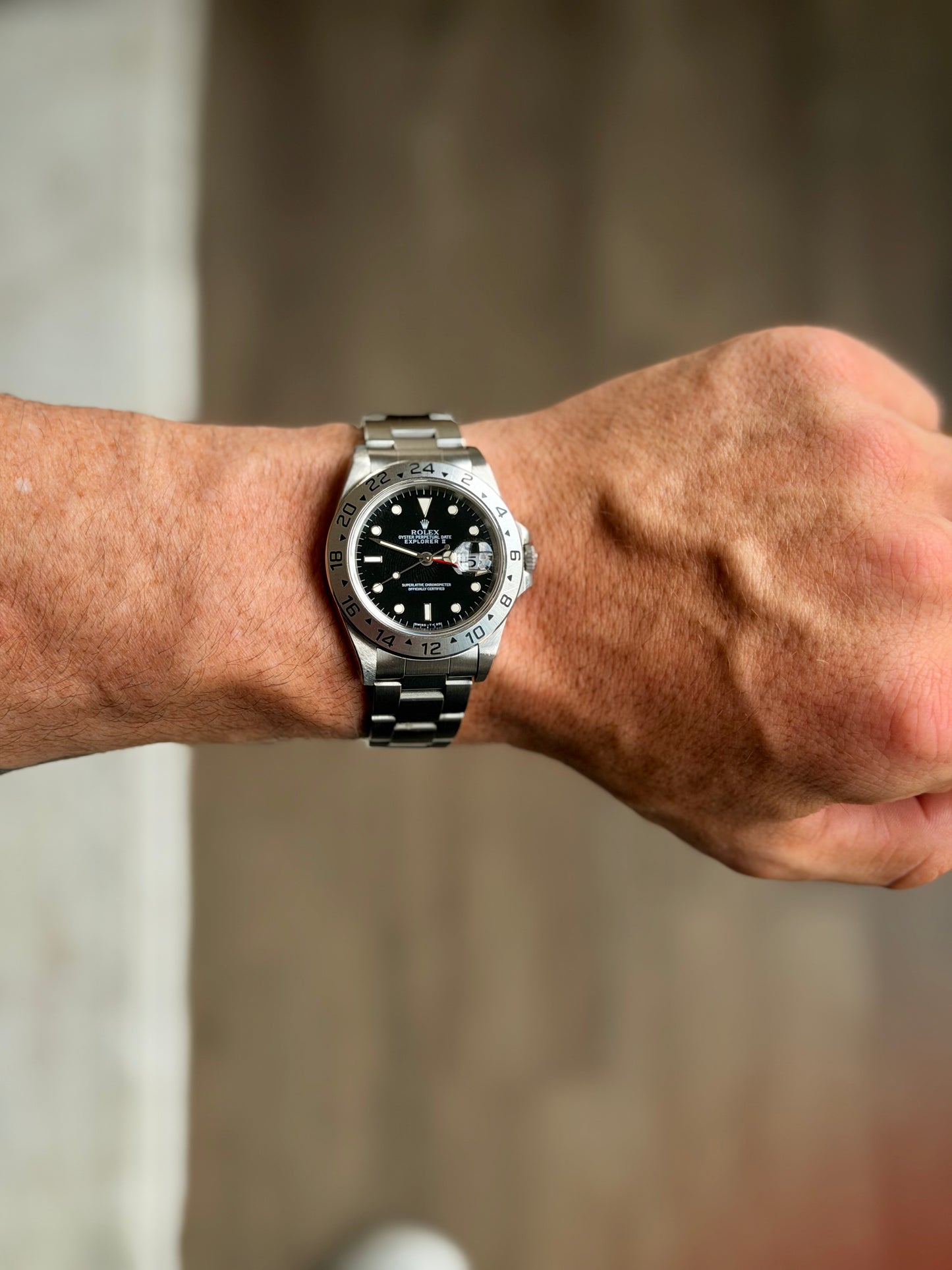 1997 Rolex Explorer II | Tritium Dial | Full Set