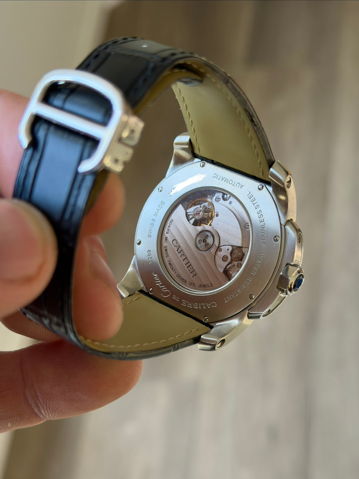 2010 Cartier Calibre de Cartier | 42mm | Black Dial | Full Set